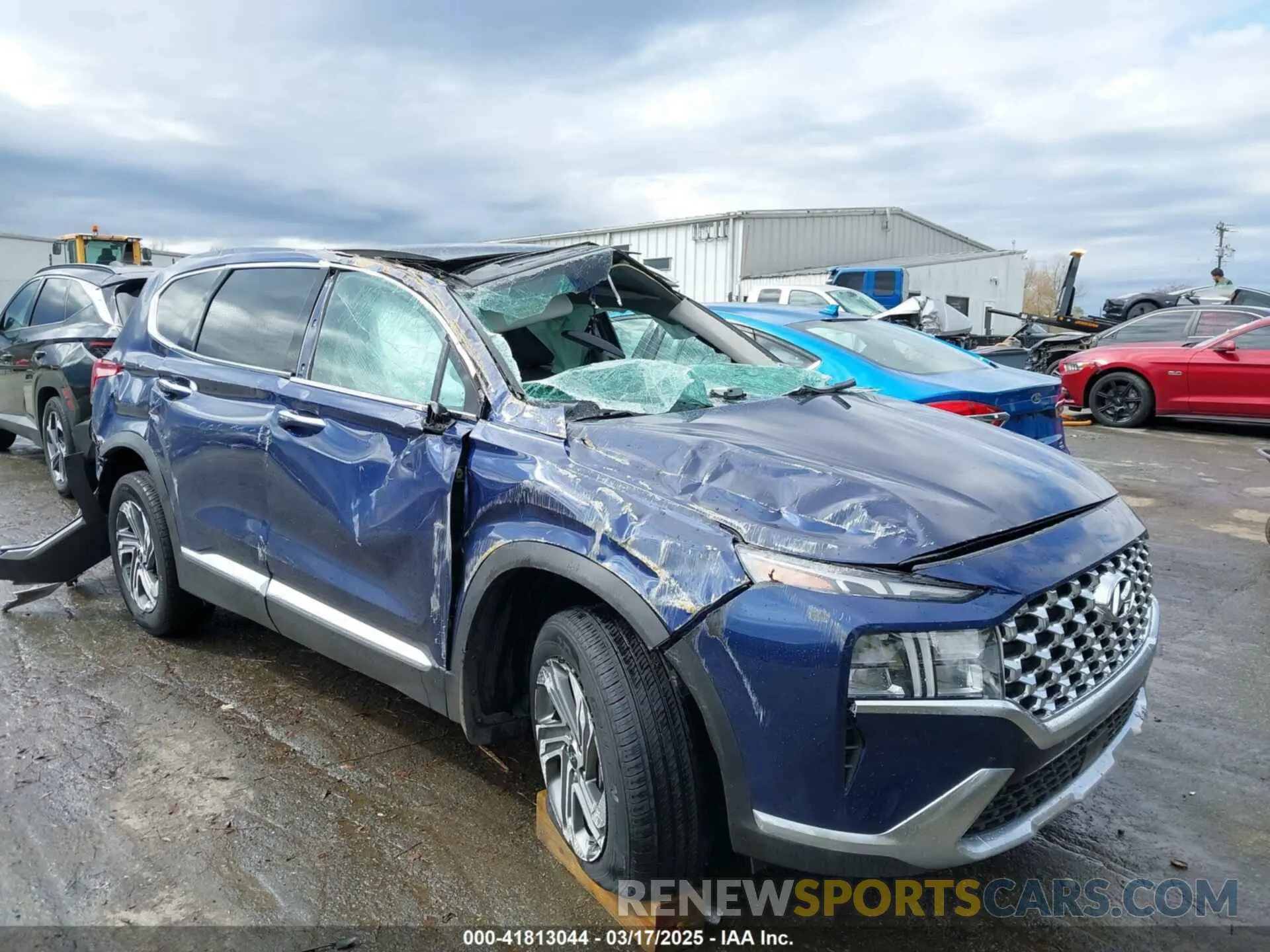 1 fotografías del automóvil dañado 5NMS3DAJ3PH588436 HYUNDAI SANTA FE 2023
