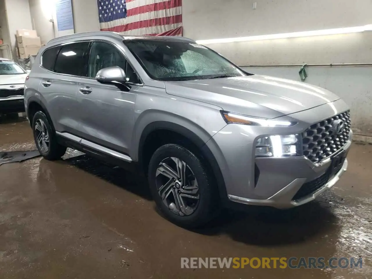 4 fotografías del automóvil dañado 5NMS3DAJ5PH518212 HYUNDAI SANTA FE 2023