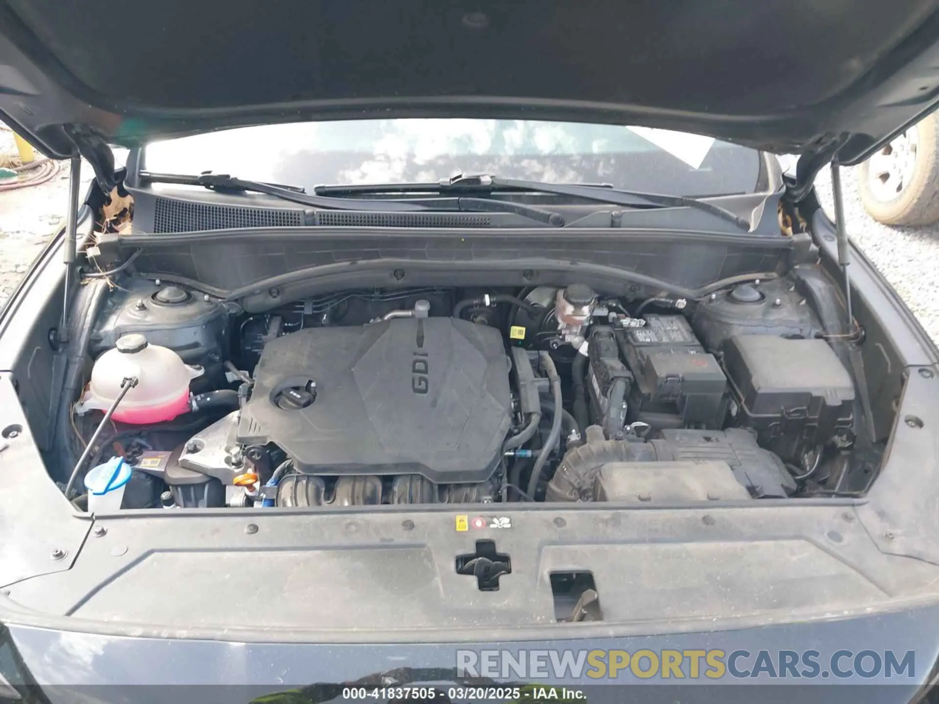 10 fotografías del automóvil dañado 5NMS3DAJ6PH570707 HYUNDAI SANTA FE 2023