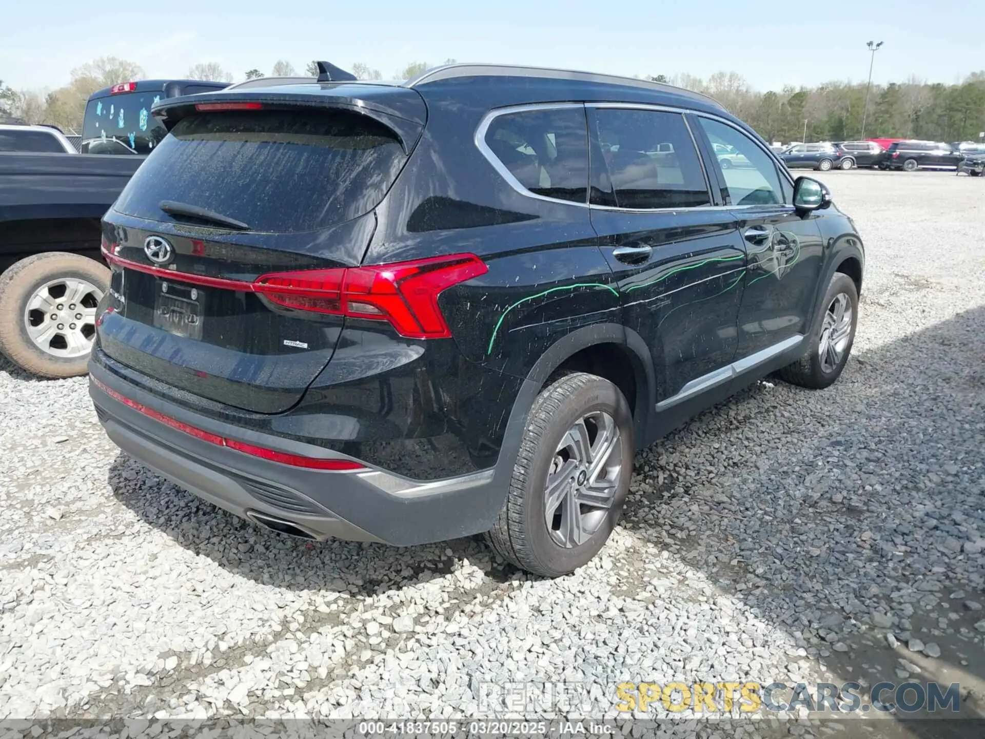 4 fotografías del automóvil dañado 5NMS3DAJ6PH570707 HYUNDAI SANTA FE 2023