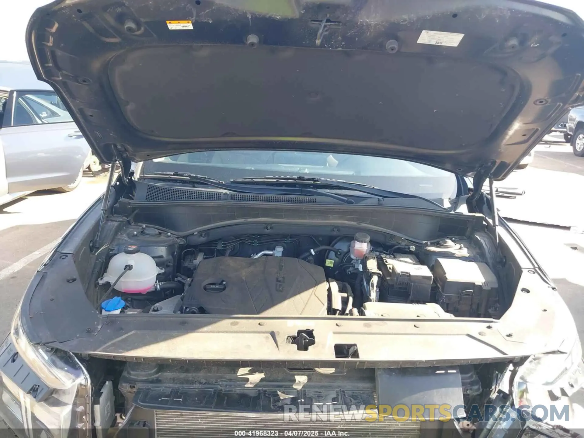 10 fotografías del automóvil dañado 5NMS3DAJ6PH574739 HYUNDAI SANTA FE 2023