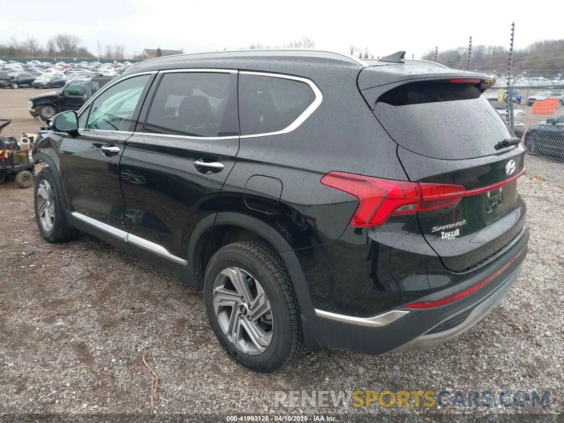 3 fotografías del automóvil dañado 5NMS3DAJ7PH524867 HYUNDAI SANTA FE 2023