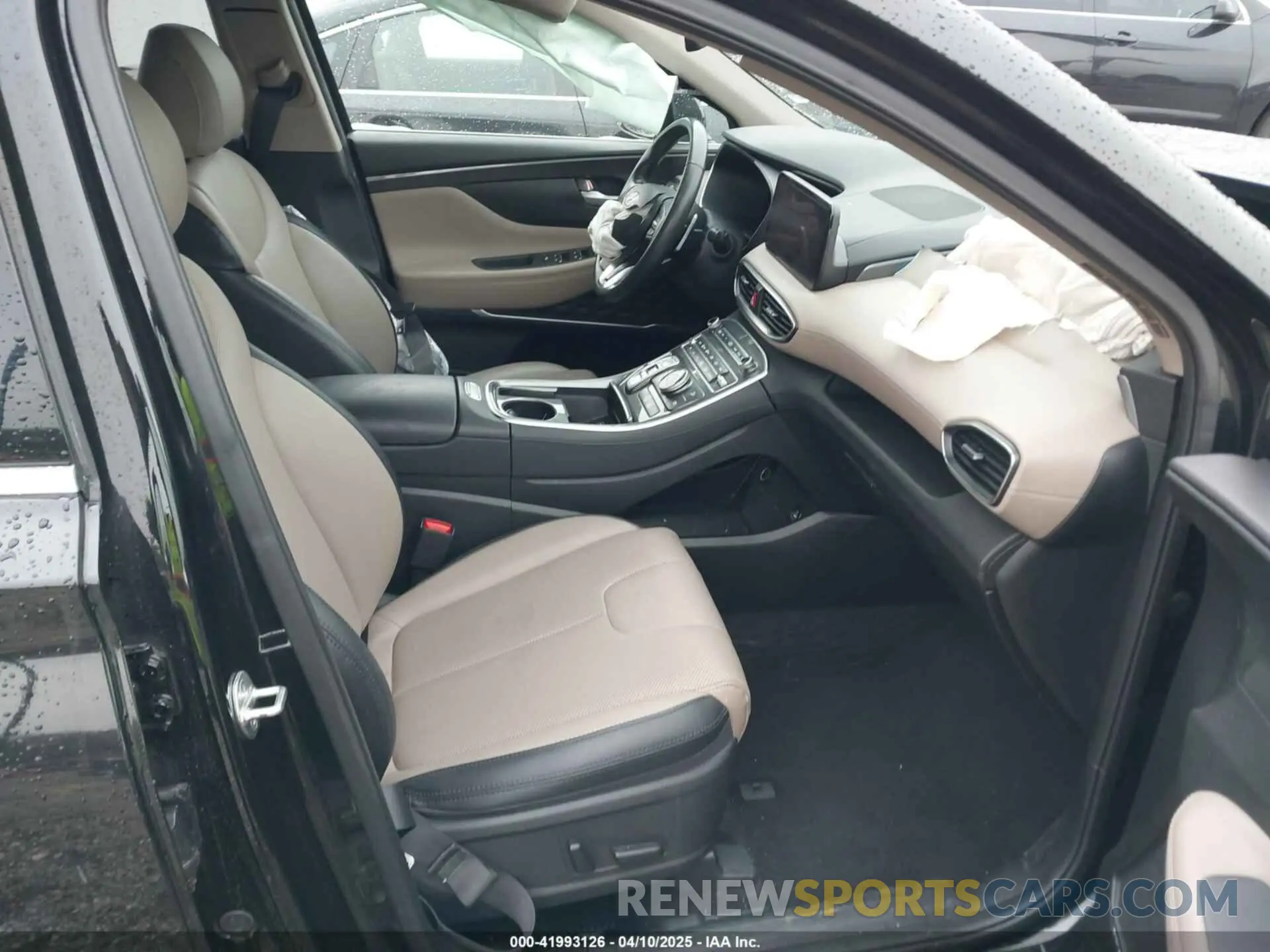 5 fotografías del automóvil dañado 5NMS3DAJ7PH524867 HYUNDAI SANTA FE 2023
