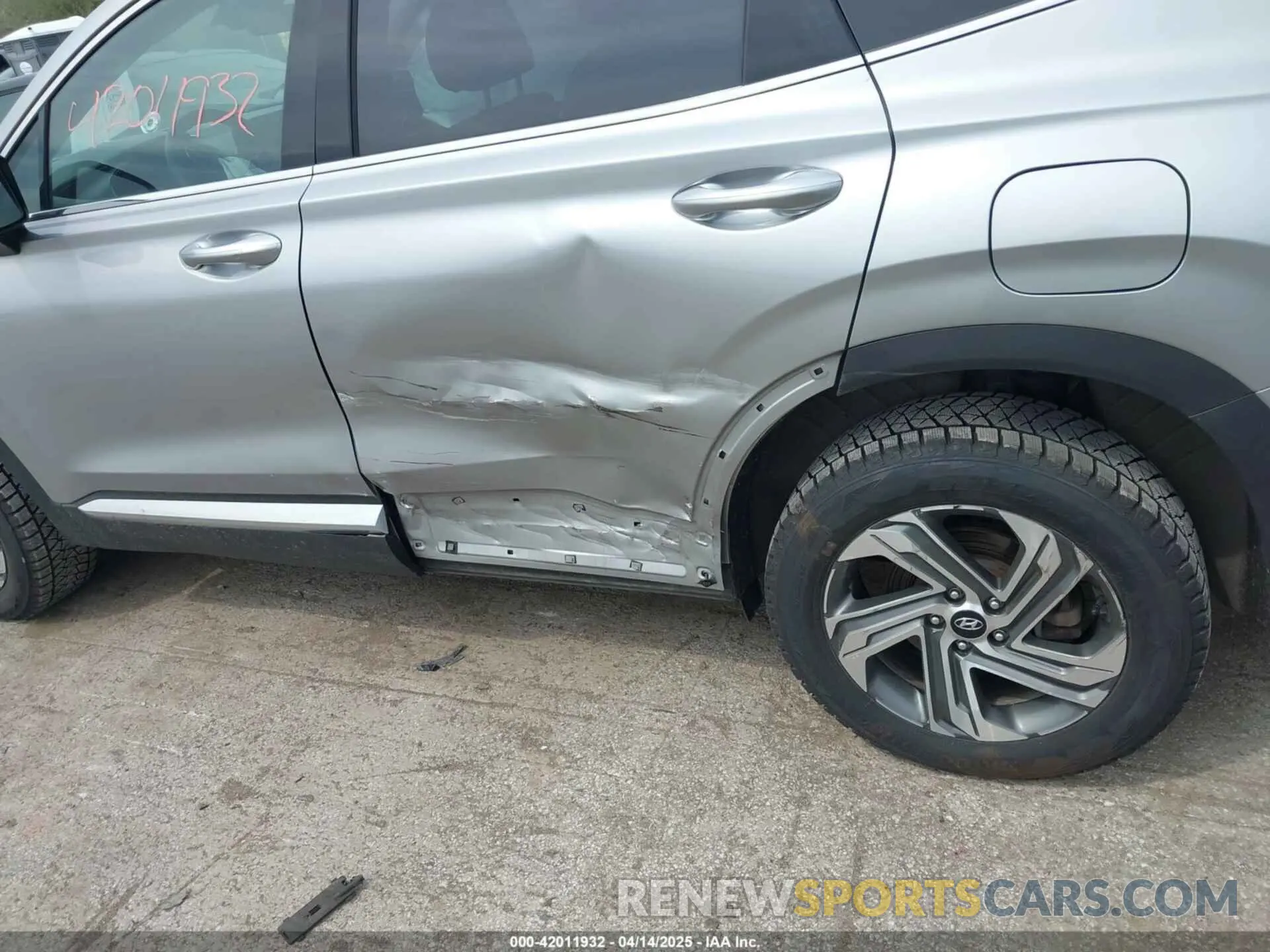 6 fotografías del automóvil dañado 5NMS3DAJ9PH615381 HYUNDAI SANTA FE 2023