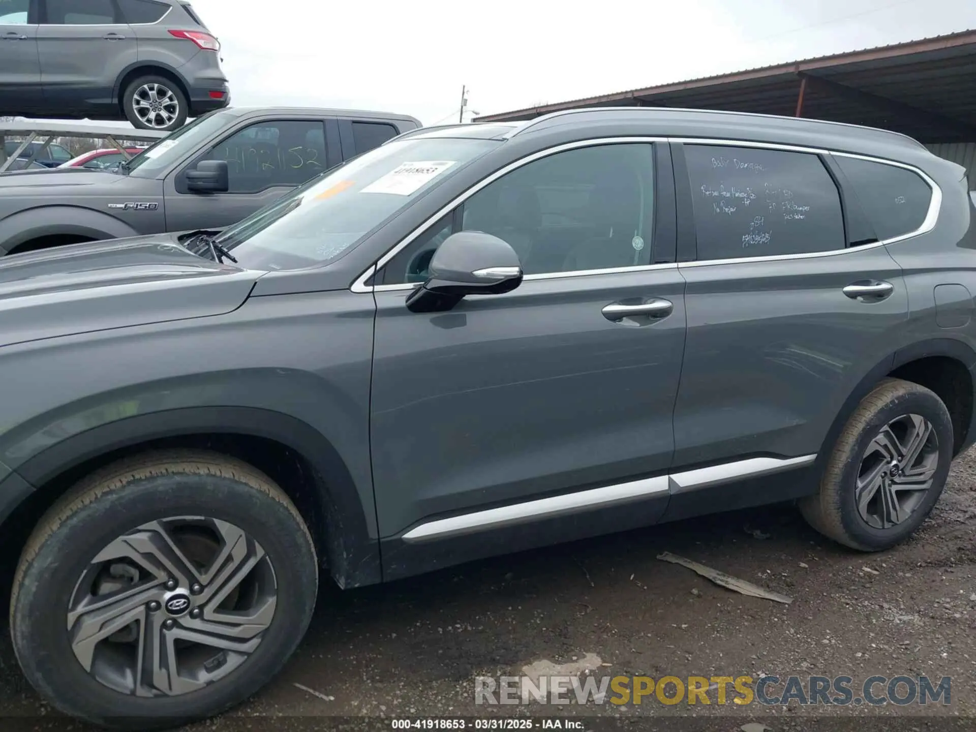 14 fotografías del automóvil dañado 5NMS3DAJ9PH626641 HYUNDAI SANTA FE 2023