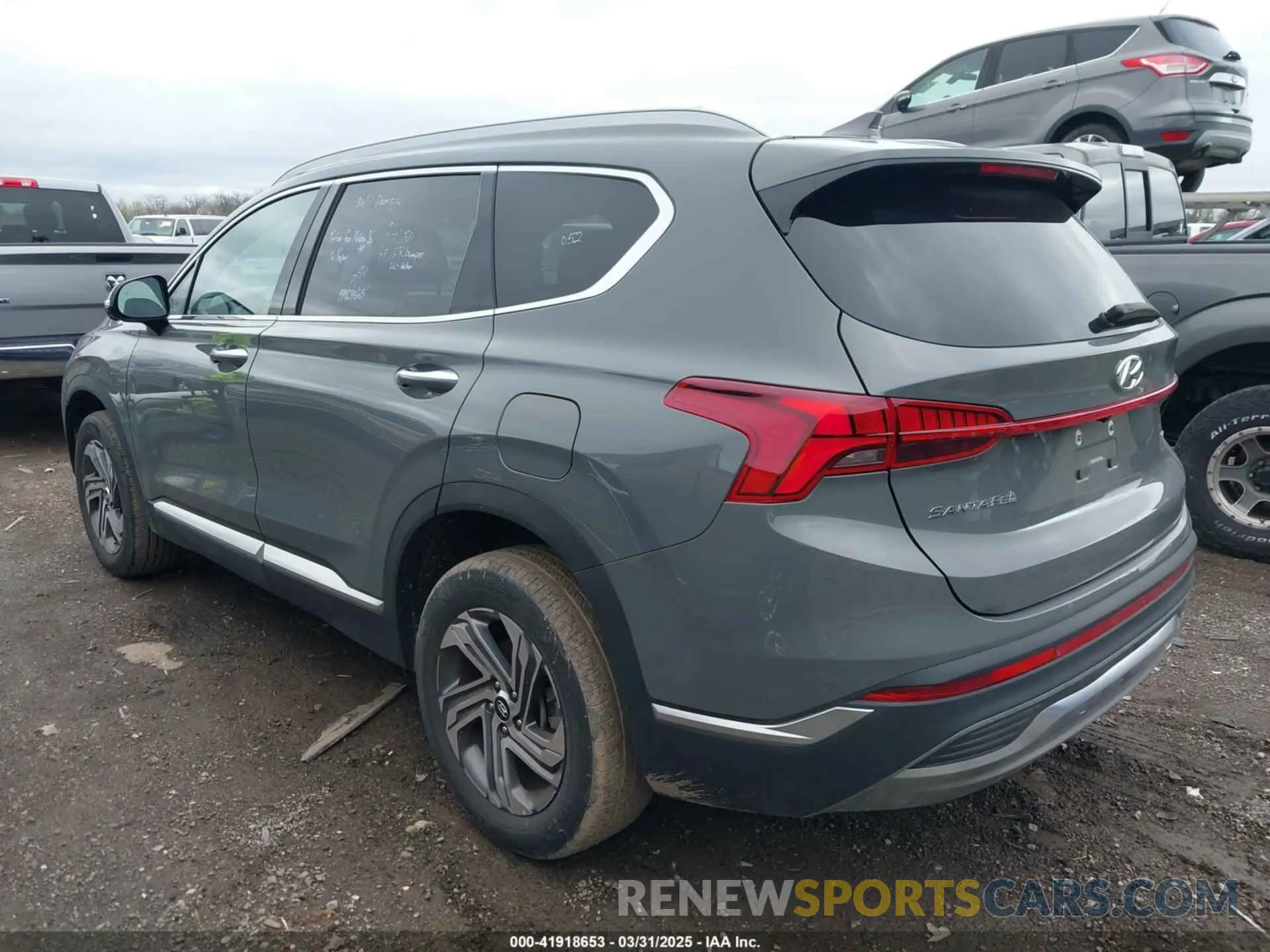 3 fotografías del automóvil dañado 5NMS3DAJ9PH626641 HYUNDAI SANTA FE 2023