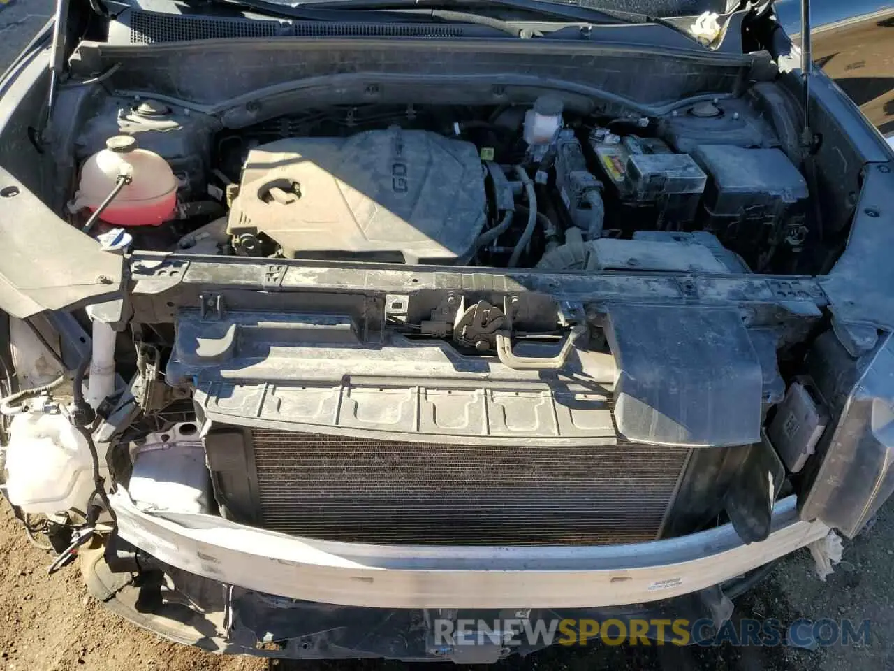 12 fotografías del automóvil dañado 5NMS3DAJXPH508369 HYUNDAI SANTA FE 2023