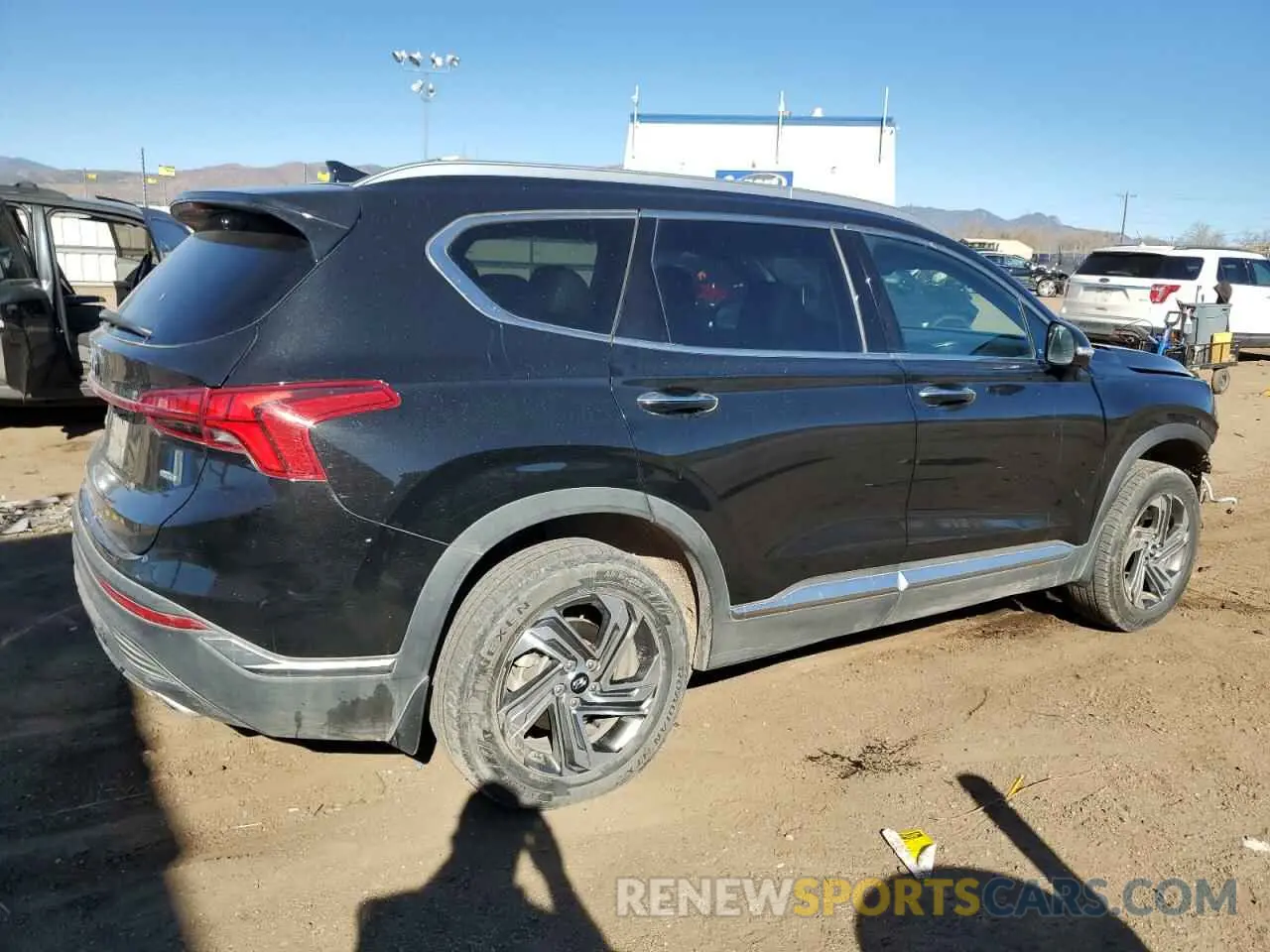 3 fotografías del automóvil dañado 5NMS3DAJXPH508369 HYUNDAI SANTA FE 2023