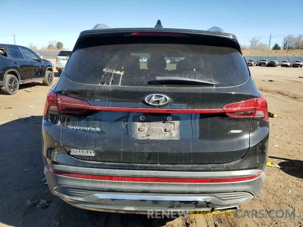 6 fotografías del automóvil dañado 5NMS3DAJXPH508369 HYUNDAI SANTA FE 2023