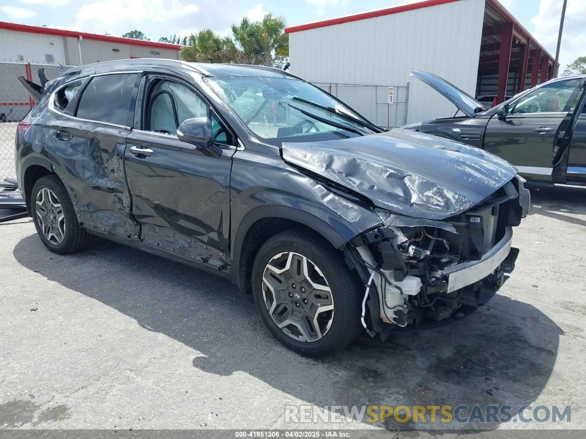 1 fotografías del automóvil dañado 5NMS44AL3PH557590 HYUNDAI SANTA FE 2023