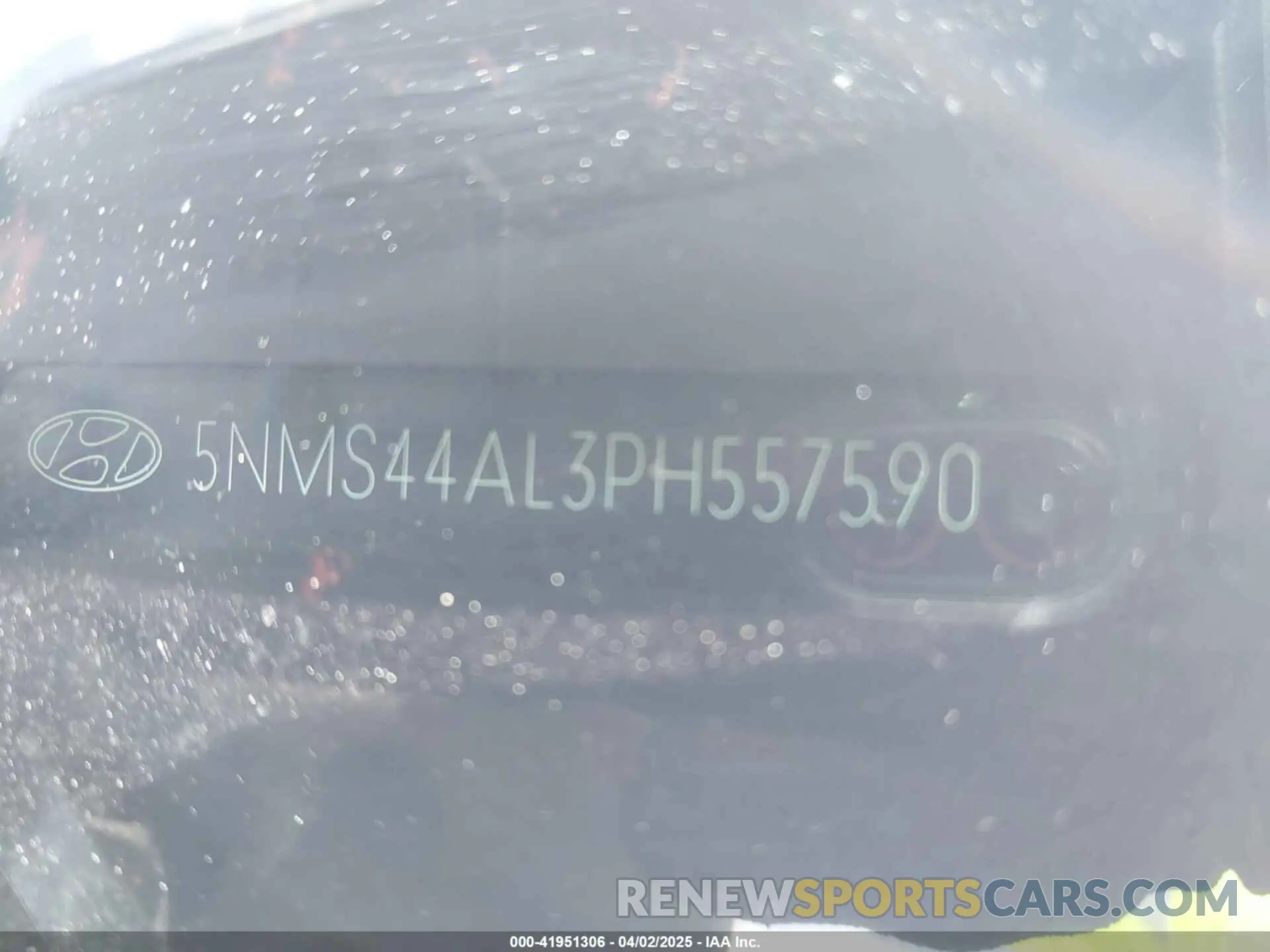 9 fotografías del automóvil dañado 5NMS44AL3PH557590 HYUNDAI SANTA FE 2023