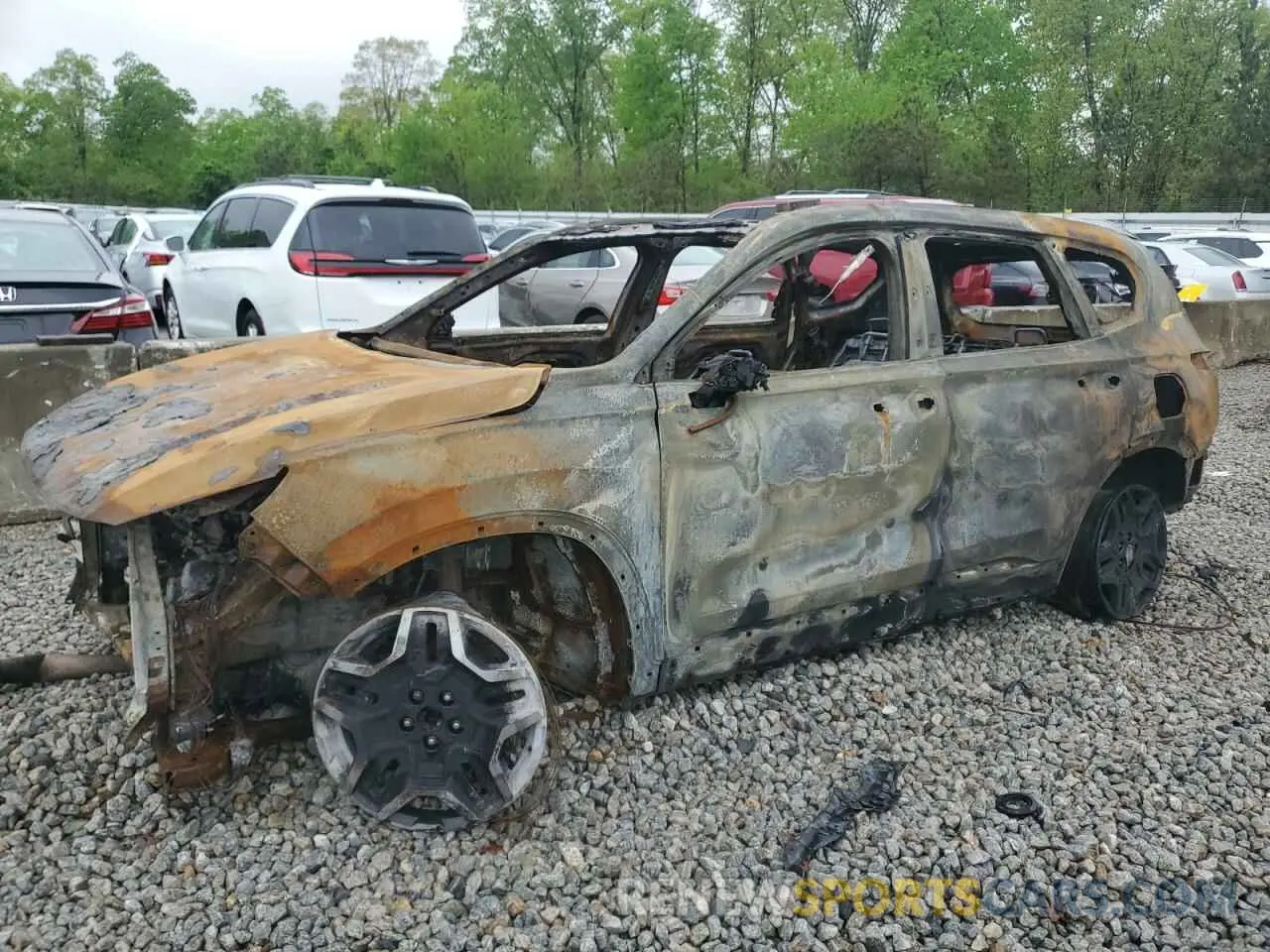 1 fotografías del automóvil dañado 5NMS44AL4PH559655 HYUNDAI SANTA FE 2023