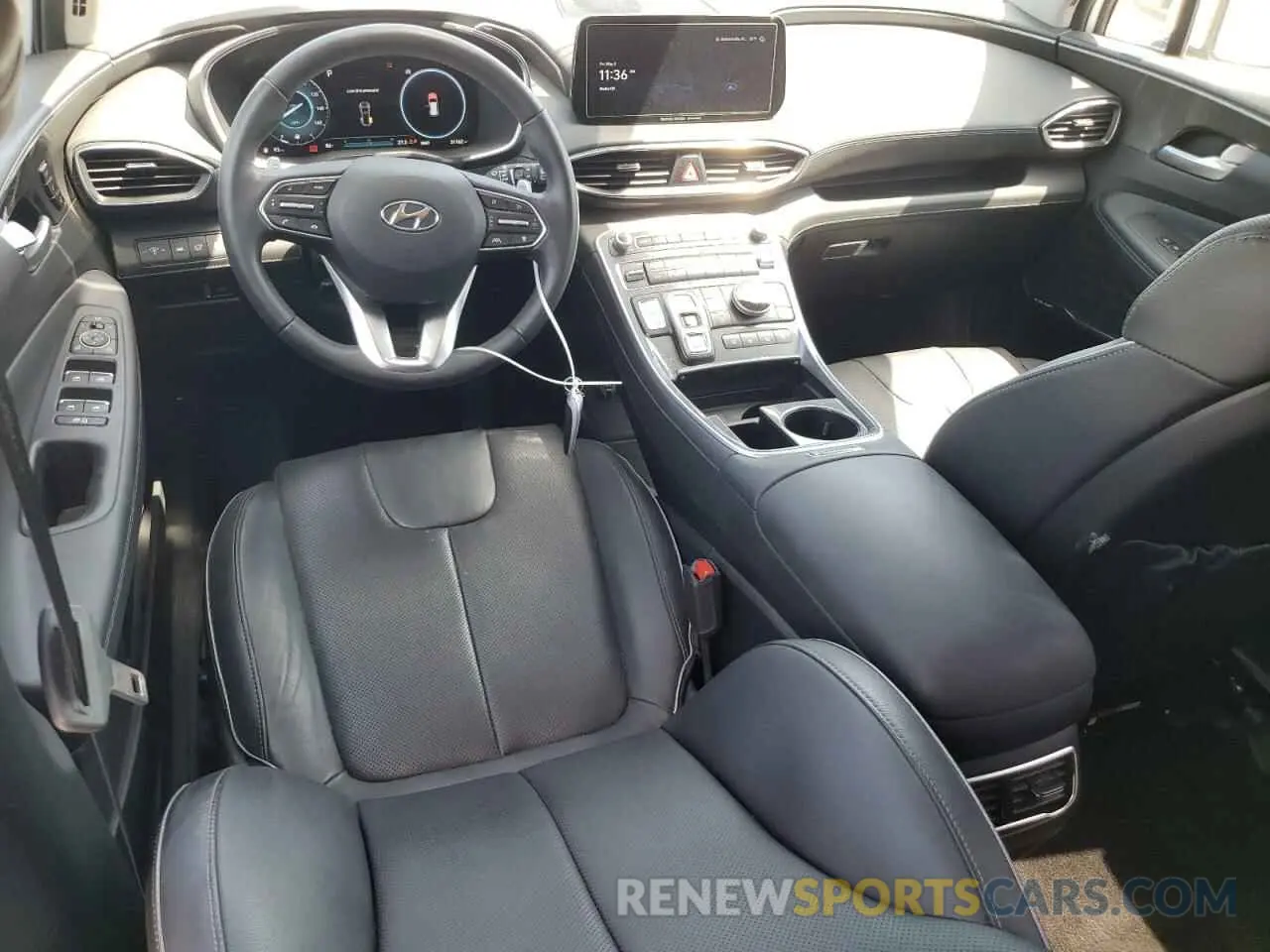 8 fotografías del automóvil dañado 5NMS44AL7PH486345 HYUNDAI SANTA FE 2023