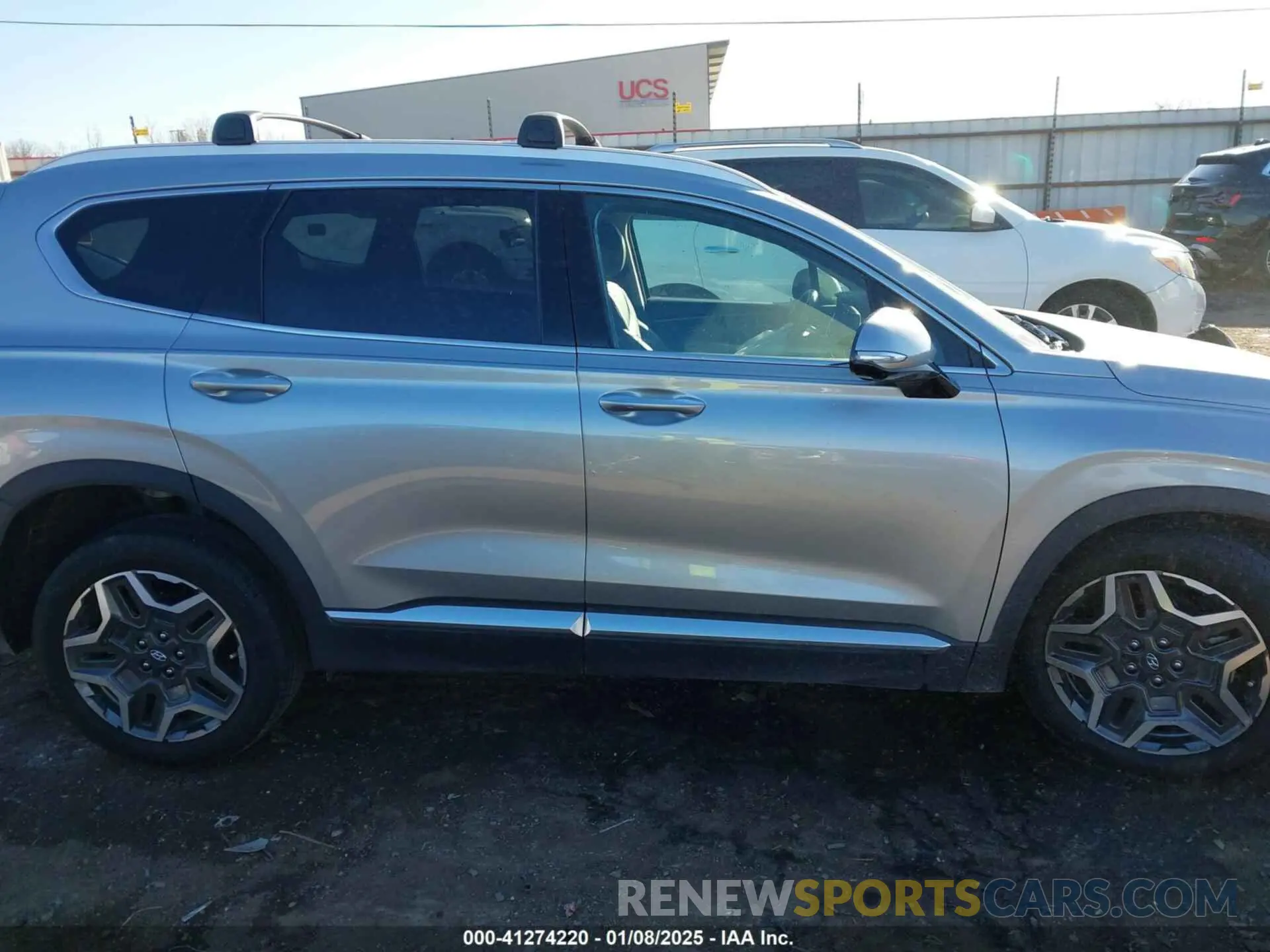 13 fotografías del automóvil dañado 5NMS44AL8PH547203 HYUNDAI SANTA FE 2023