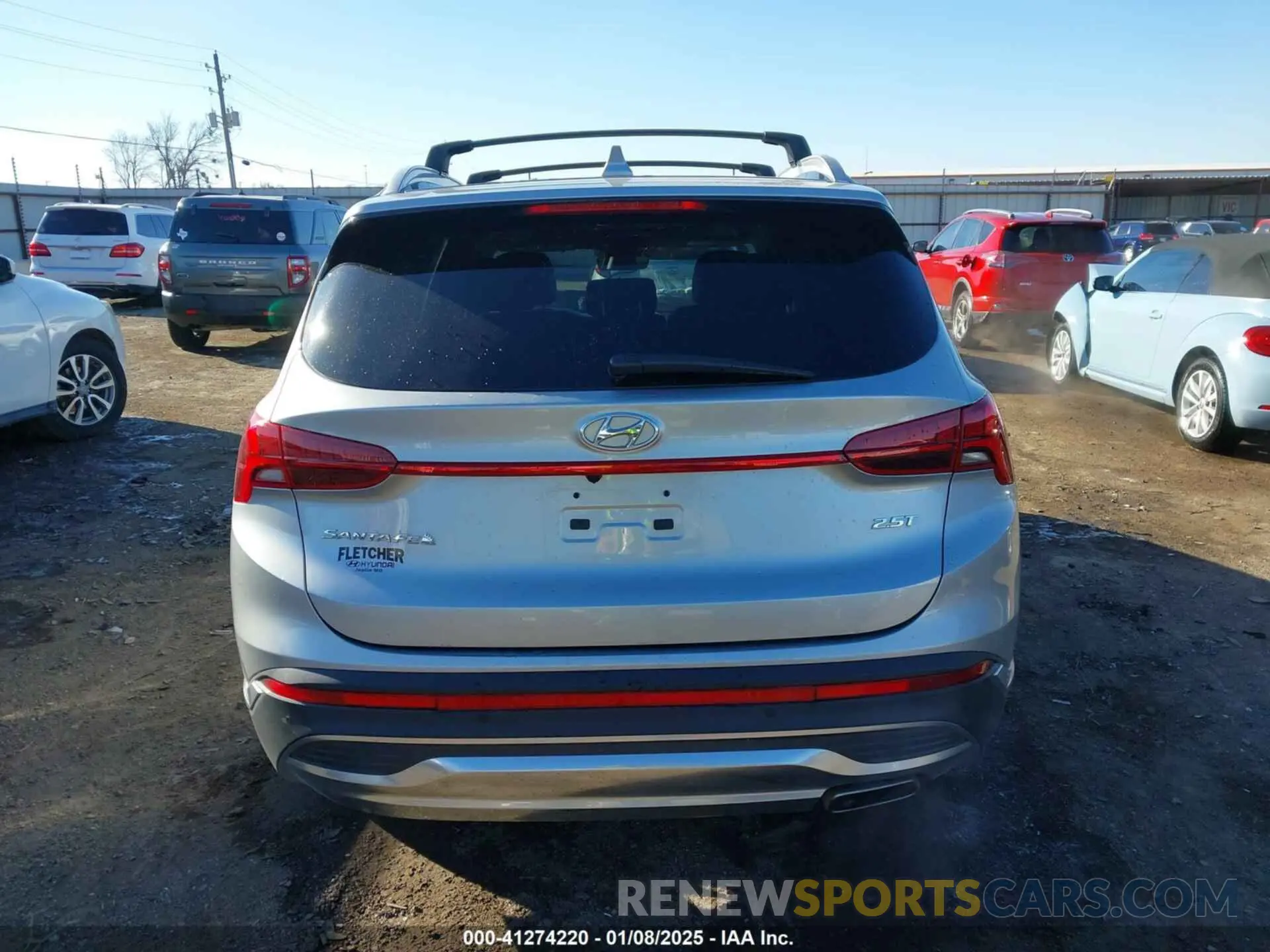 16 fotografías del automóvil dañado 5NMS44AL8PH547203 HYUNDAI SANTA FE 2023