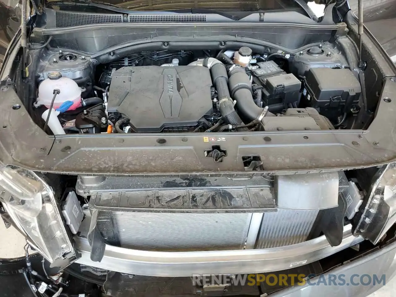 13 fotografías del automóvil dañado 5NMS44AL8PH621395 HYUNDAI SANTA FE 2023