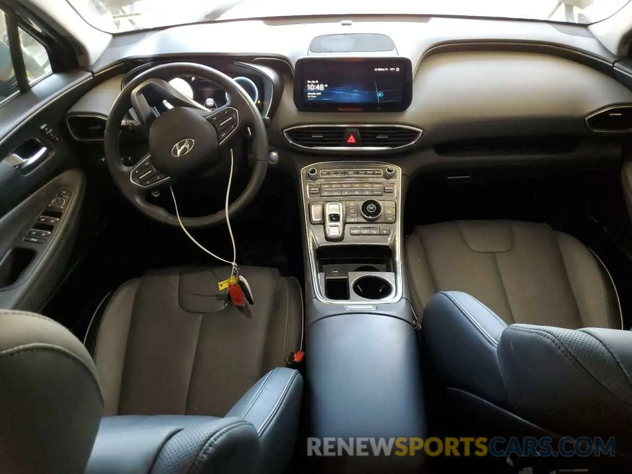8 fotografías del automóvil dañado 5NMS44AL8PH621395 HYUNDAI SANTA FE 2023