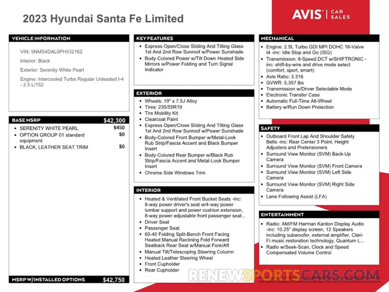 13 fotografías del automóvil dañado 5NMS4DAL0PH532162 HYUNDAI SANTA FE 2023