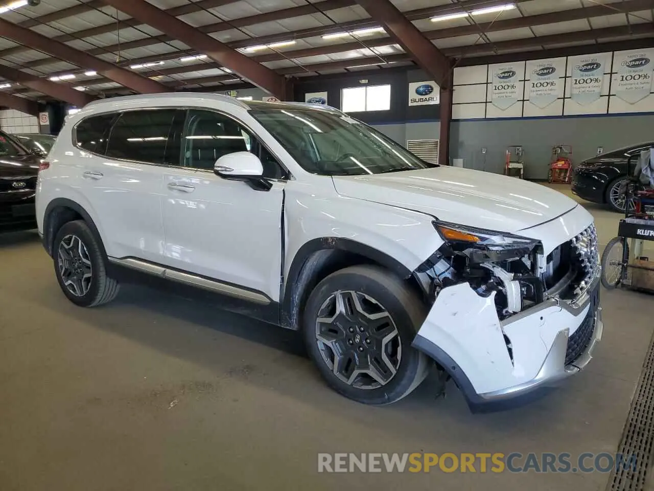4 fotografías del automóvil dañado 5NMS4DAL0PH532162 HYUNDAI SANTA FE 2023