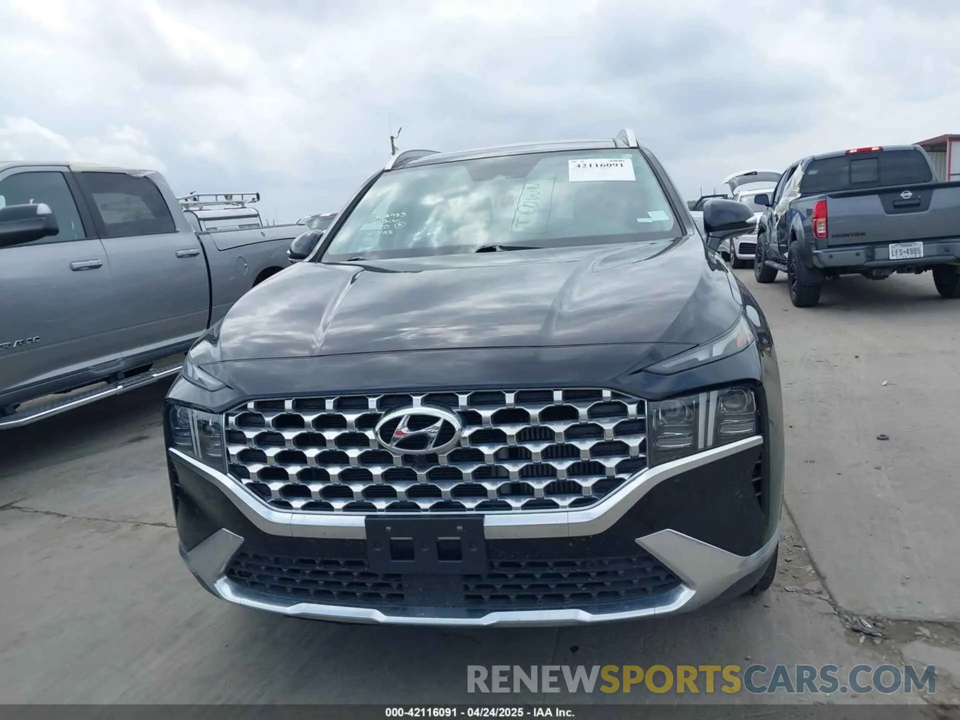 12 fotografías del automóvil dañado 5NMS4DAL0PH533344 HYUNDAI SANTA FE 2023