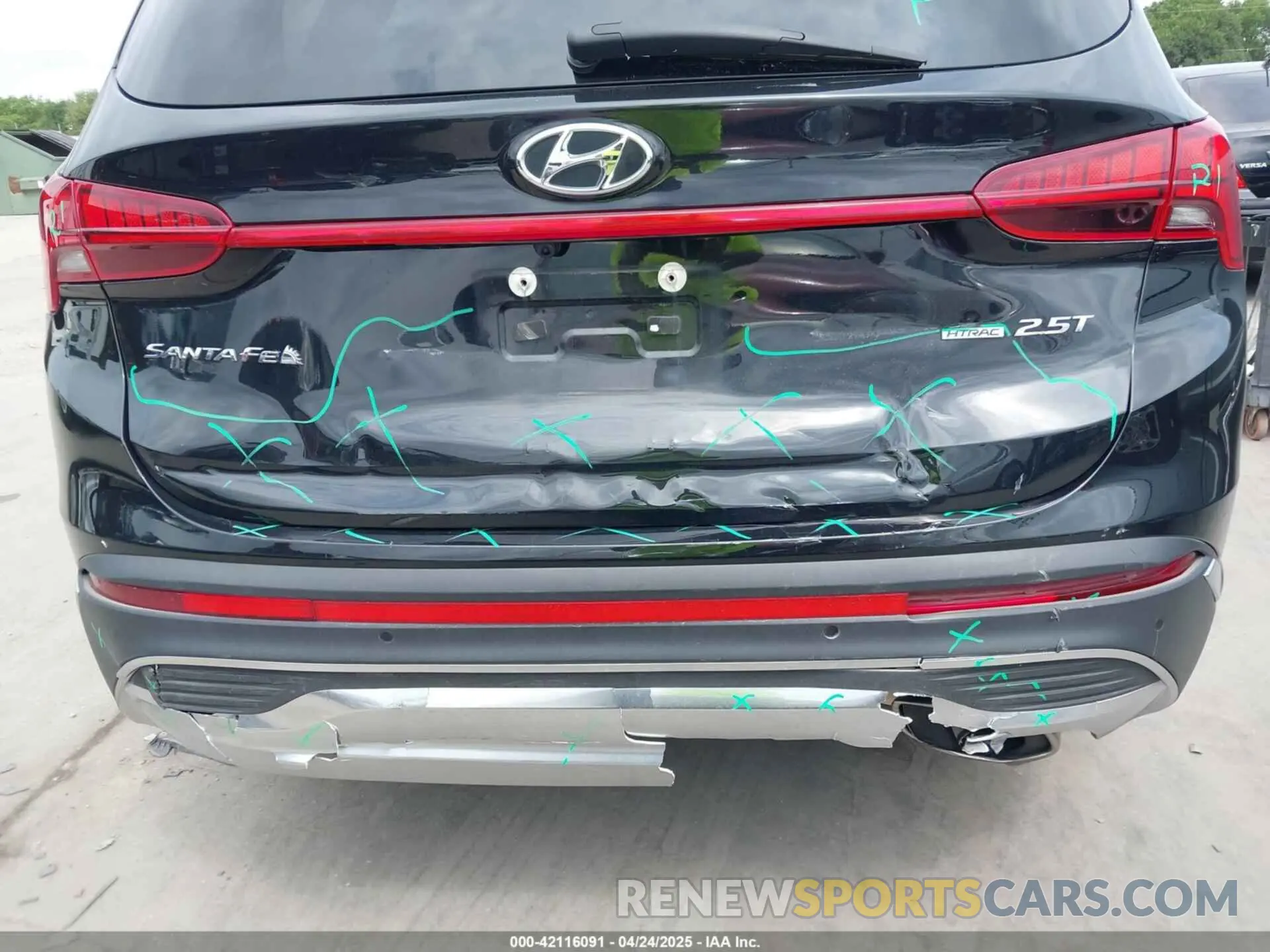 6 fotografías del automóvil dañado 5NMS4DAL0PH533344 HYUNDAI SANTA FE 2023