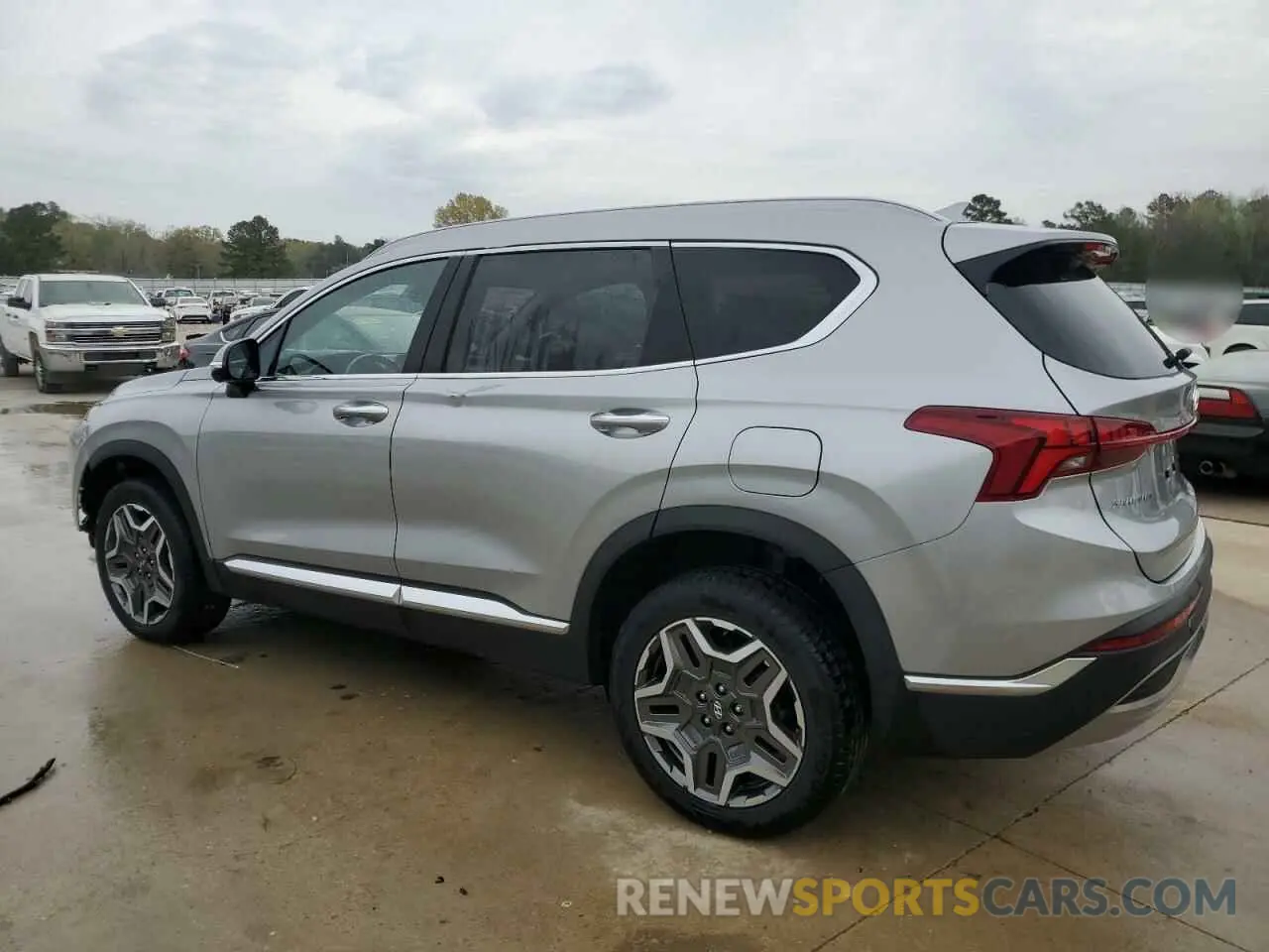 2 fotografías del automóvil dañado 5NMS4DAL1PH519338 HYUNDAI SANTA FE 2023