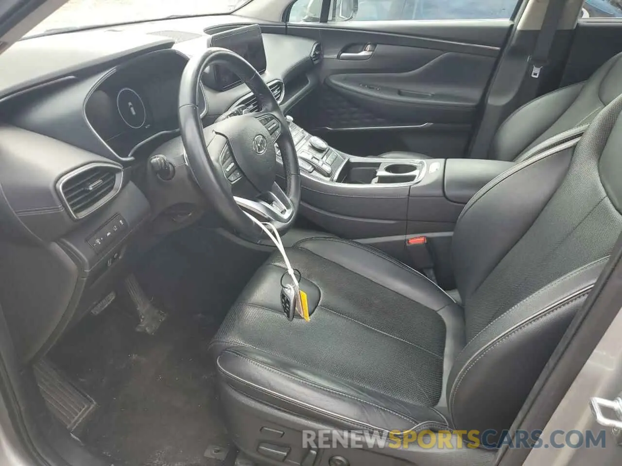 7 fotografías del automóvil dañado 5NMS4DAL1PH519338 HYUNDAI SANTA FE 2023