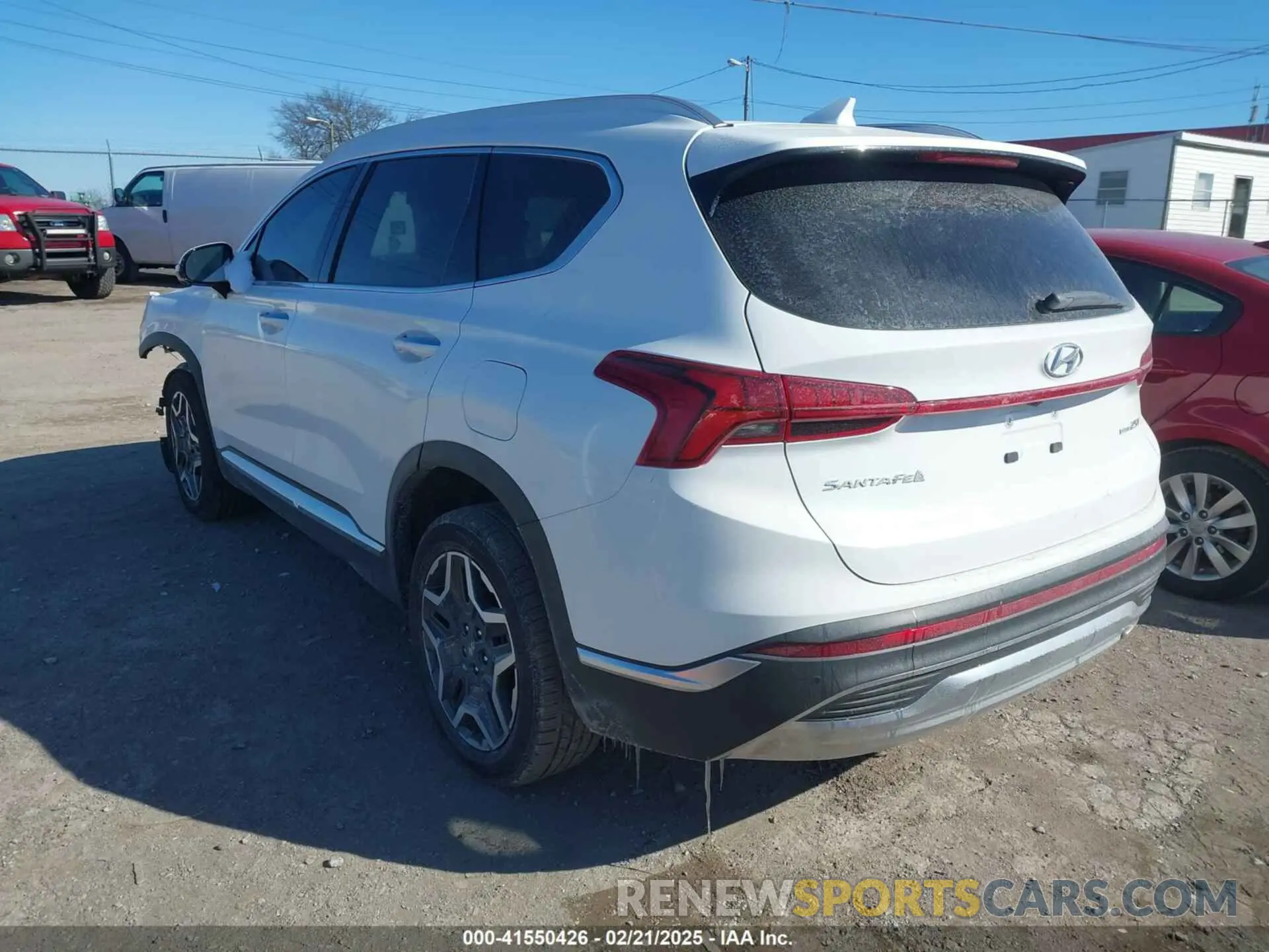 3 fotografías del automóvil dañado 5NMS4DAL2PH617469 HYUNDAI SANTA FE 2023