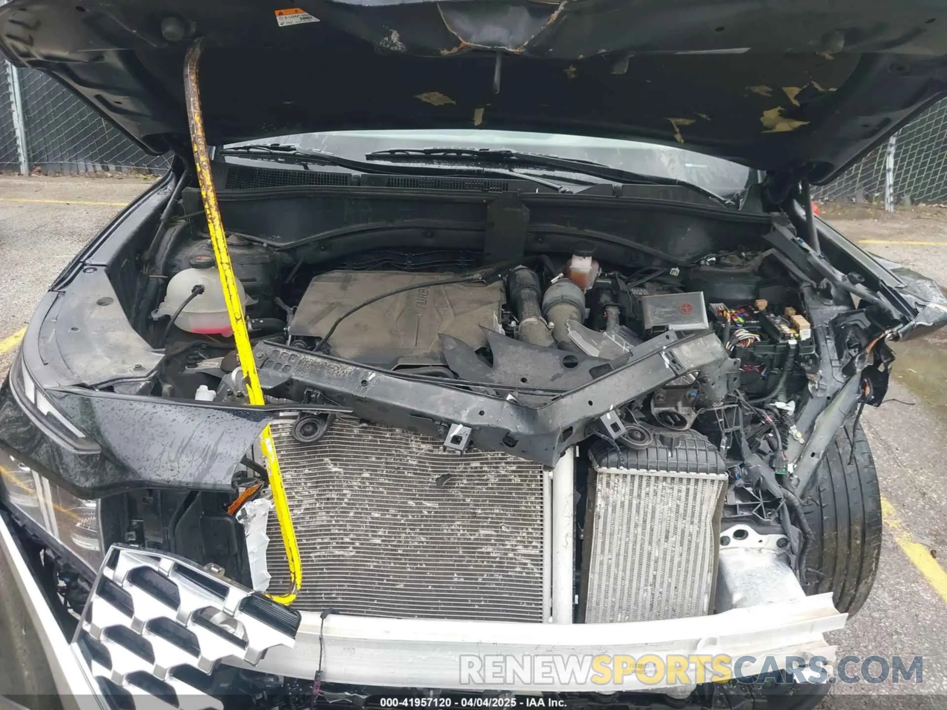 10 fotografías del automóvil dañado 5NMS4DAL4PH526476 HYUNDAI SANTA FE 2023