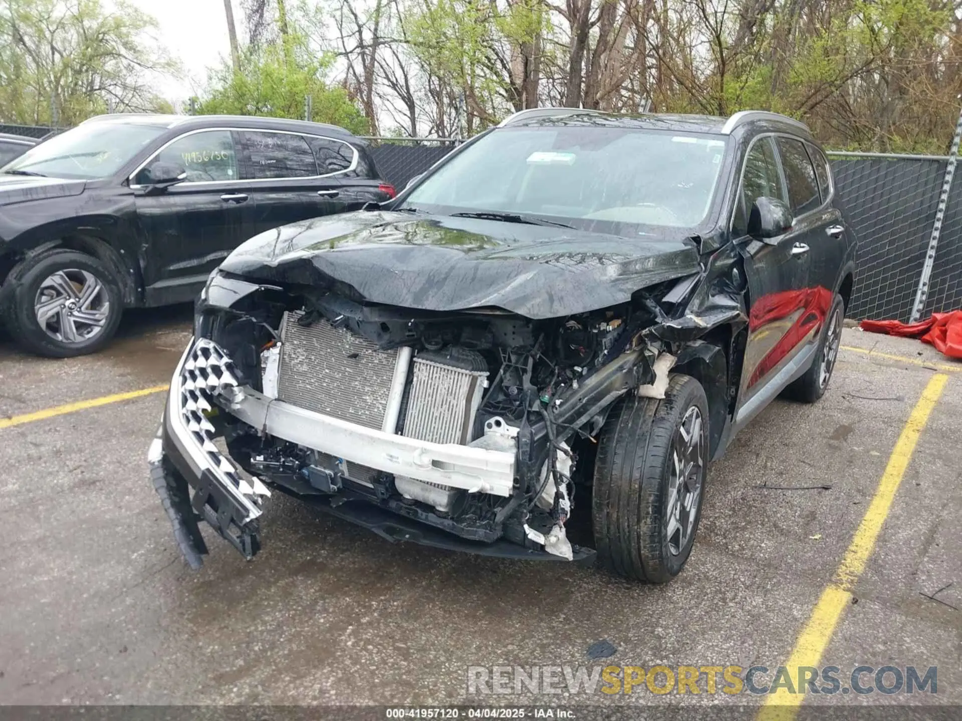 6 fotografías del automóvil dañado 5NMS4DAL4PH526476 HYUNDAI SANTA FE 2023