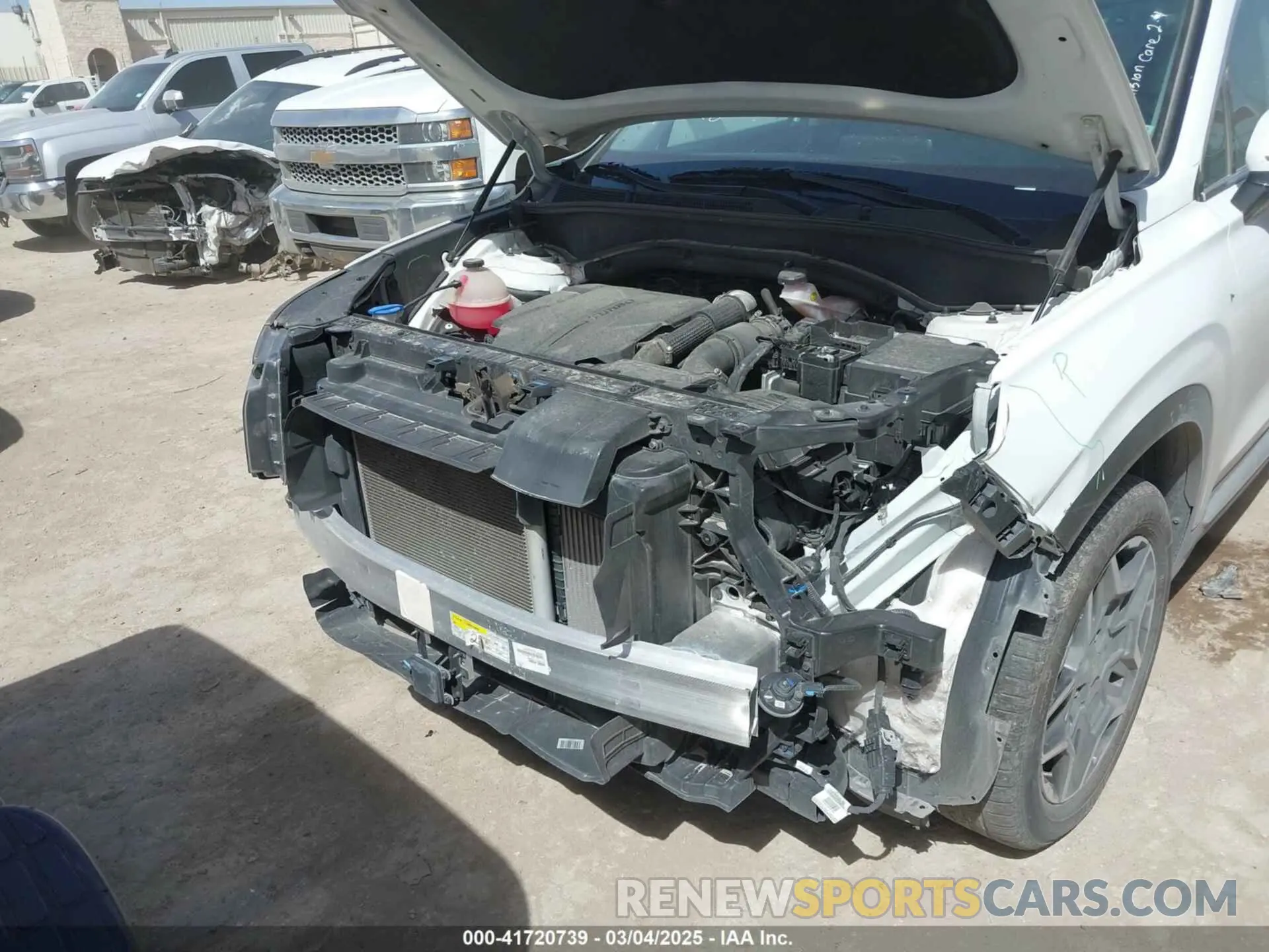 6 fotografías del automóvil dañado 5NMS4DAL6PH532599 HYUNDAI SANTA FE 2023