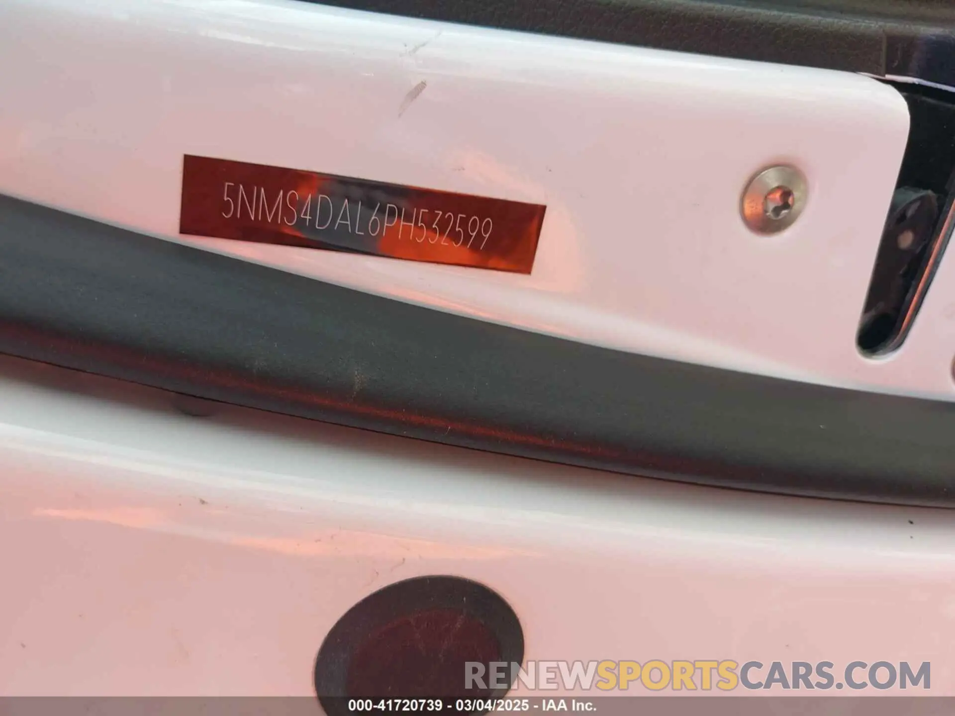 9 fotografías del automóvil dañado 5NMS4DAL6PH532599 HYUNDAI SANTA FE 2023