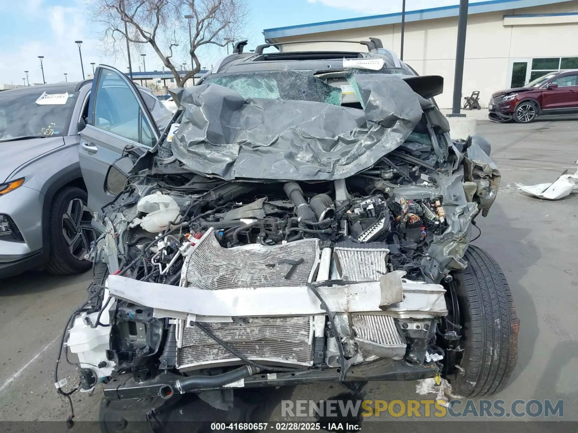 13 fotografías del automóvil dañado 5NMS4DAL6PH634677 HYUNDAI SANTA FE 2023
