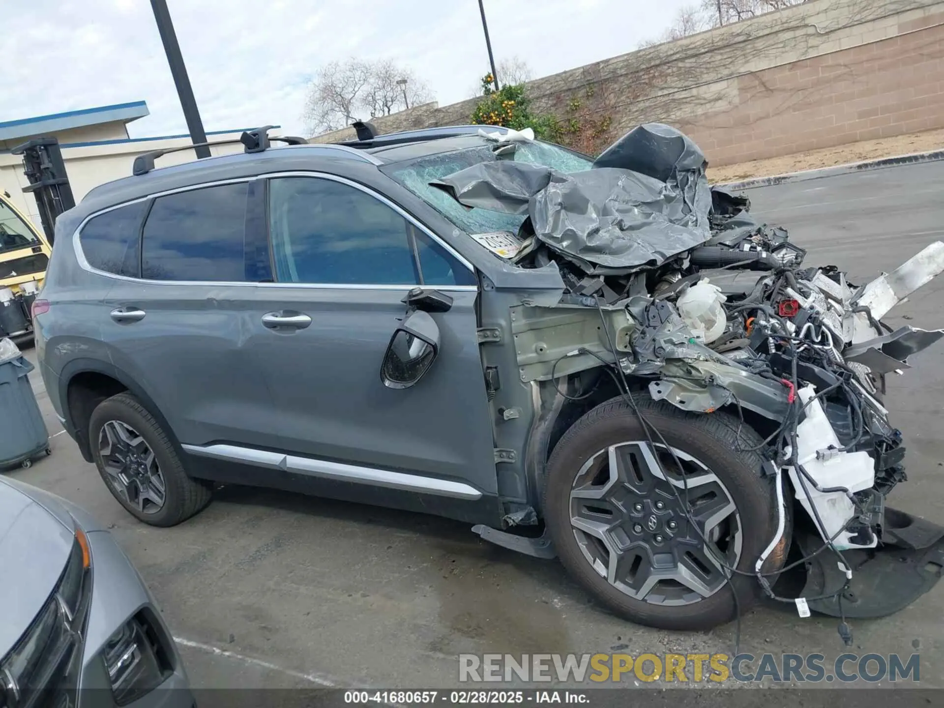 14 fotografías del automóvil dañado 5NMS4DAL6PH634677 HYUNDAI SANTA FE 2023