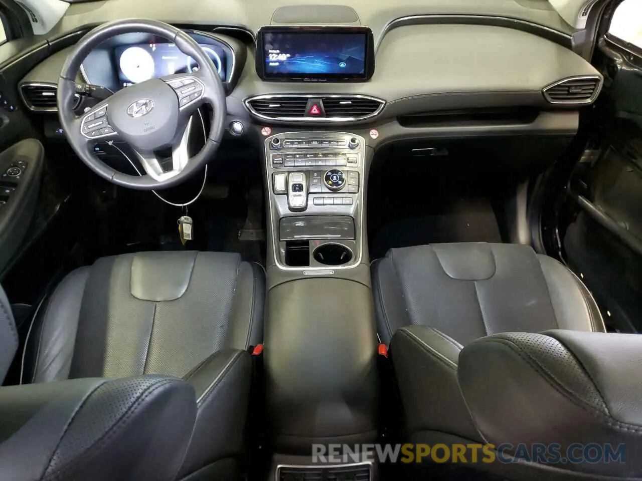 8 fotografías del automóvil dañado 5NMS4DAL6PH644674 HYUNDAI SANTA FE 2023