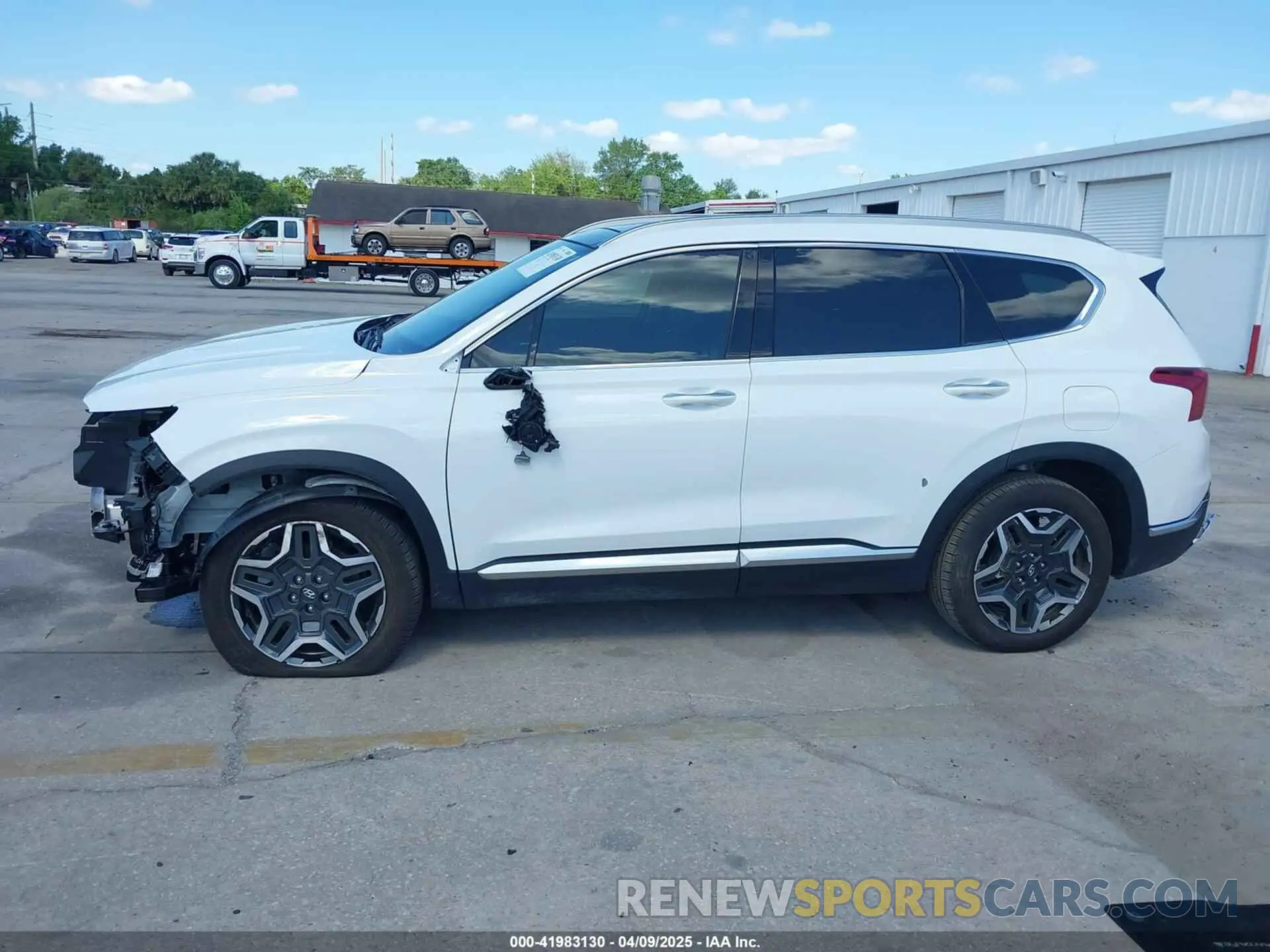 15 fotografías del automóvil dañado 5NMS4DAL7PH654565 HYUNDAI SANTA FE 2023