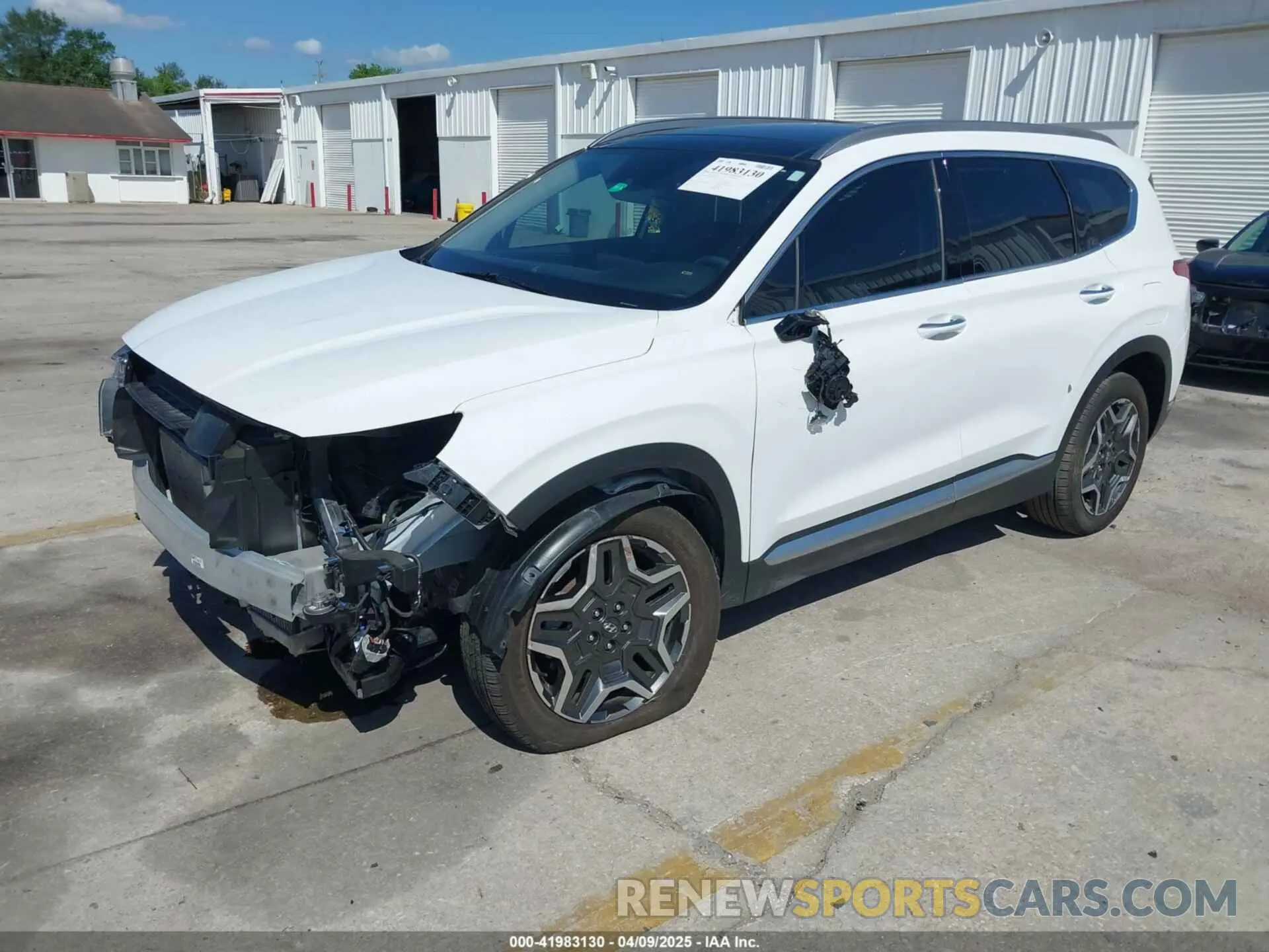 2 fotografías del automóvil dañado 5NMS4DAL7PH654565 HYUNDAI SANTA FE 2023