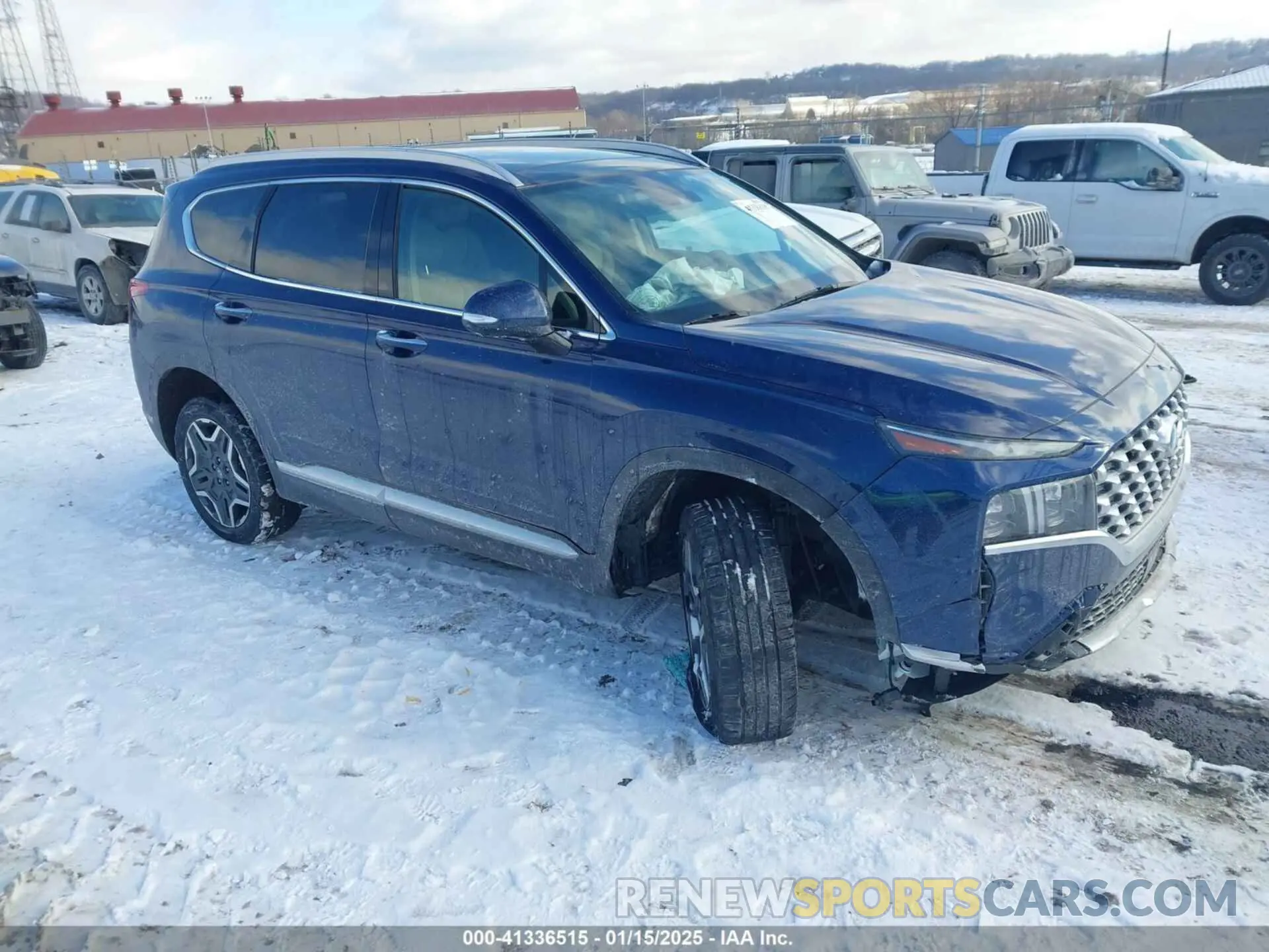 1 fotografías del automóvil dañado 5NMS4DAL9PH582851 HYUNDAI SANTA FE 2023