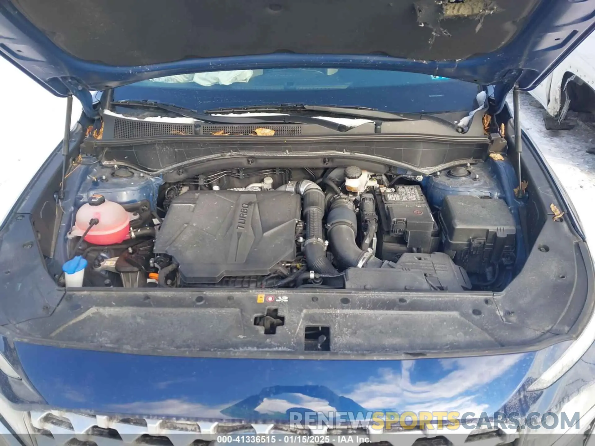 10 fotografías del automóvil dañado 5NMS4DAL9PH582851 HYUNDAI SANTA FE 2023