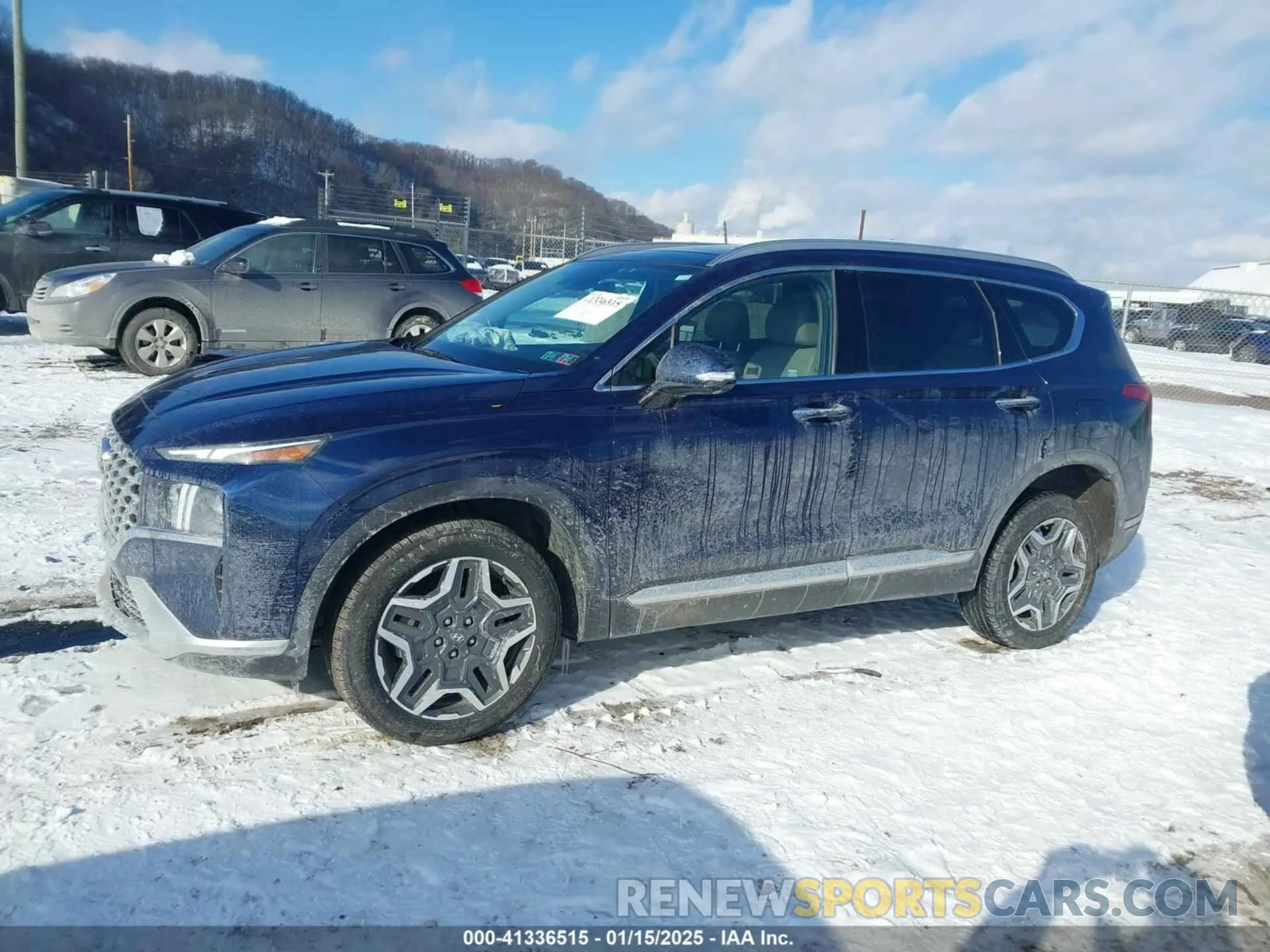14 fotografías del automóvil dañado 5NMS4DAL9PH582851 HYUNDAI SANTA FE 2023