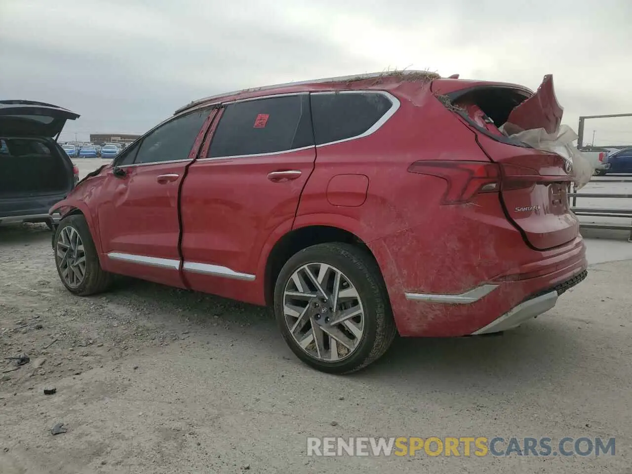 2 fotografías del automóvil dañado 5NMS54AL2PH495094 HYUNDAI SANTA FE 2023