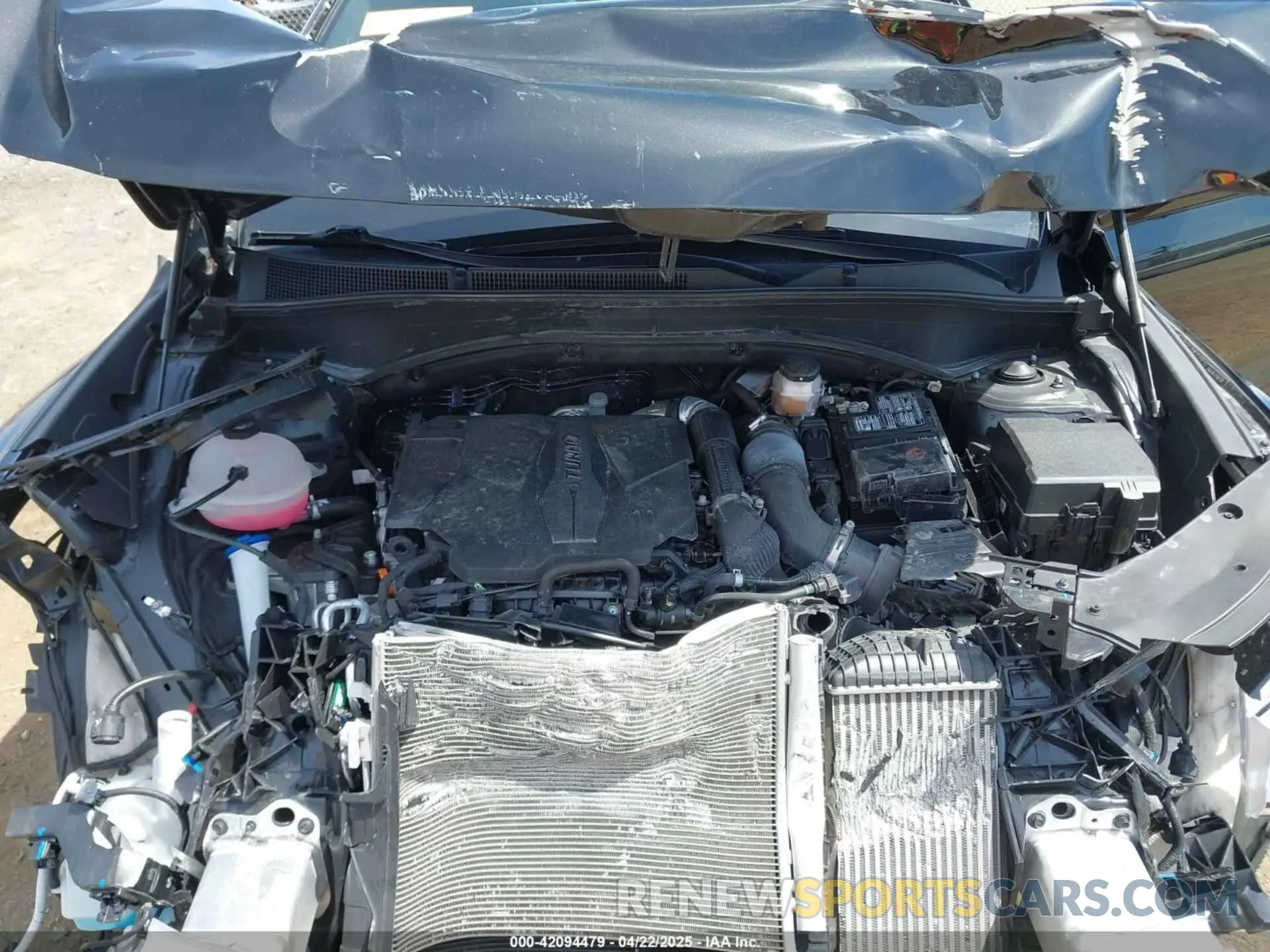 10 fotografías del automóvil dañado 5NMS54AL2PH607408 HYUNDAI SANTA FE 2023