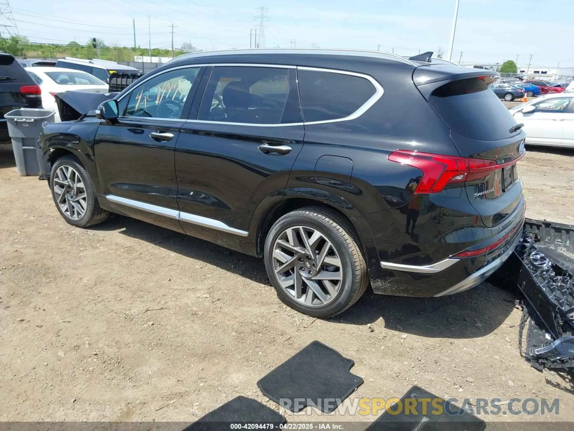 3 fotografías del automóvil dañado 5NMS54AL2PH607408 HYUNDAI SANTA FE 2023