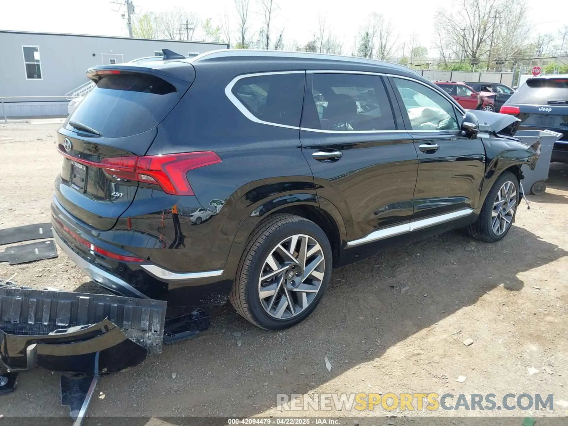 4 fotografías del automóvil dañado 5NMS54AL2PH607408 HYUNDAI SANTA FE 2023