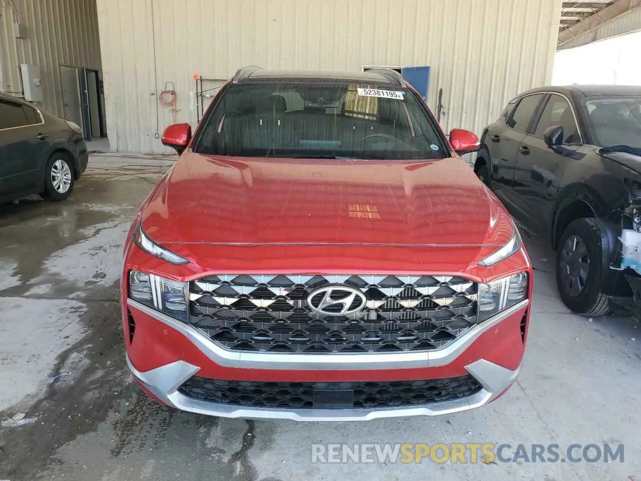 5 fotografías del automóvil dañado 5NMS54AL3PH596449 HYUNDAI SANTA FE 2023