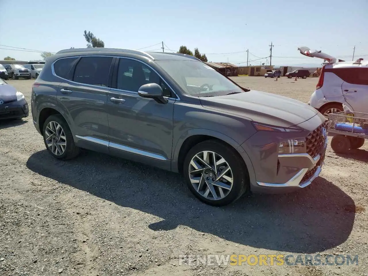 4 fotografías del automóvil dañado 5NMS54AL3PH654561 HYUNDAI SANTA FE 2023