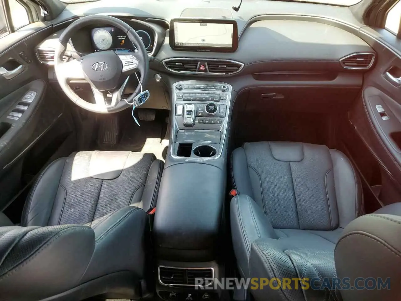 8 fotografías del automóvil dañado 5NMS54AL3PH654561 HYUNDAI SANTA FE 2023