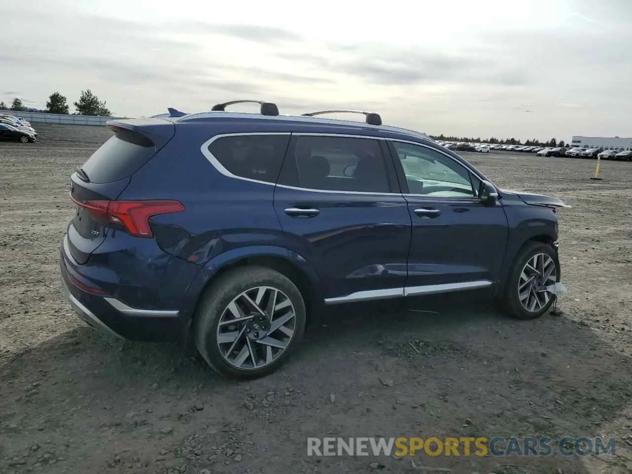 3 fotografías del automóvil dañado 5NMS54AL4PH593947 HYUNDAI SANTA FE 2023