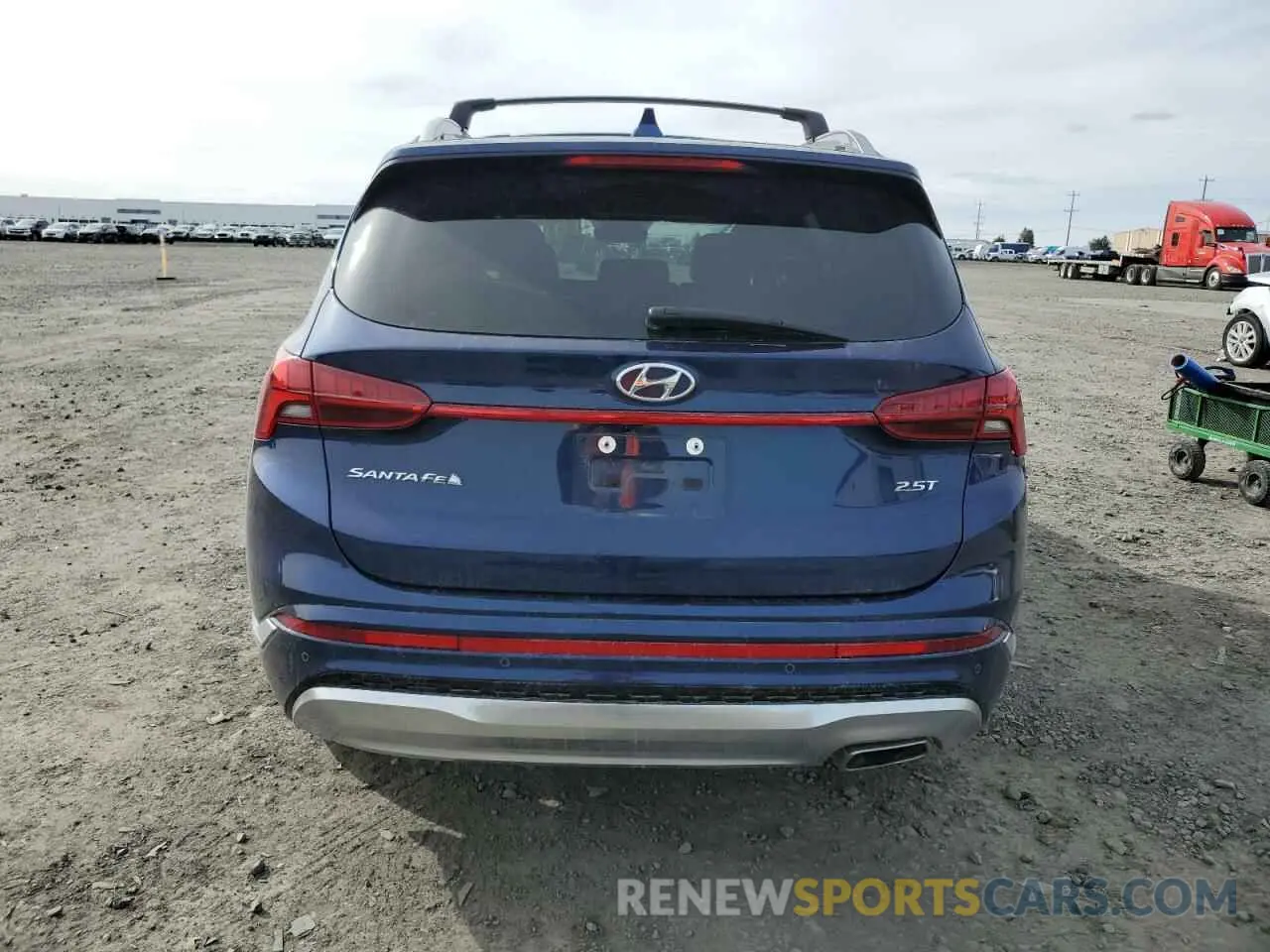 6 fotografías del automóvil dañado 5NMS54AL4PH593947 HYUNDAI SANTA FE 2023