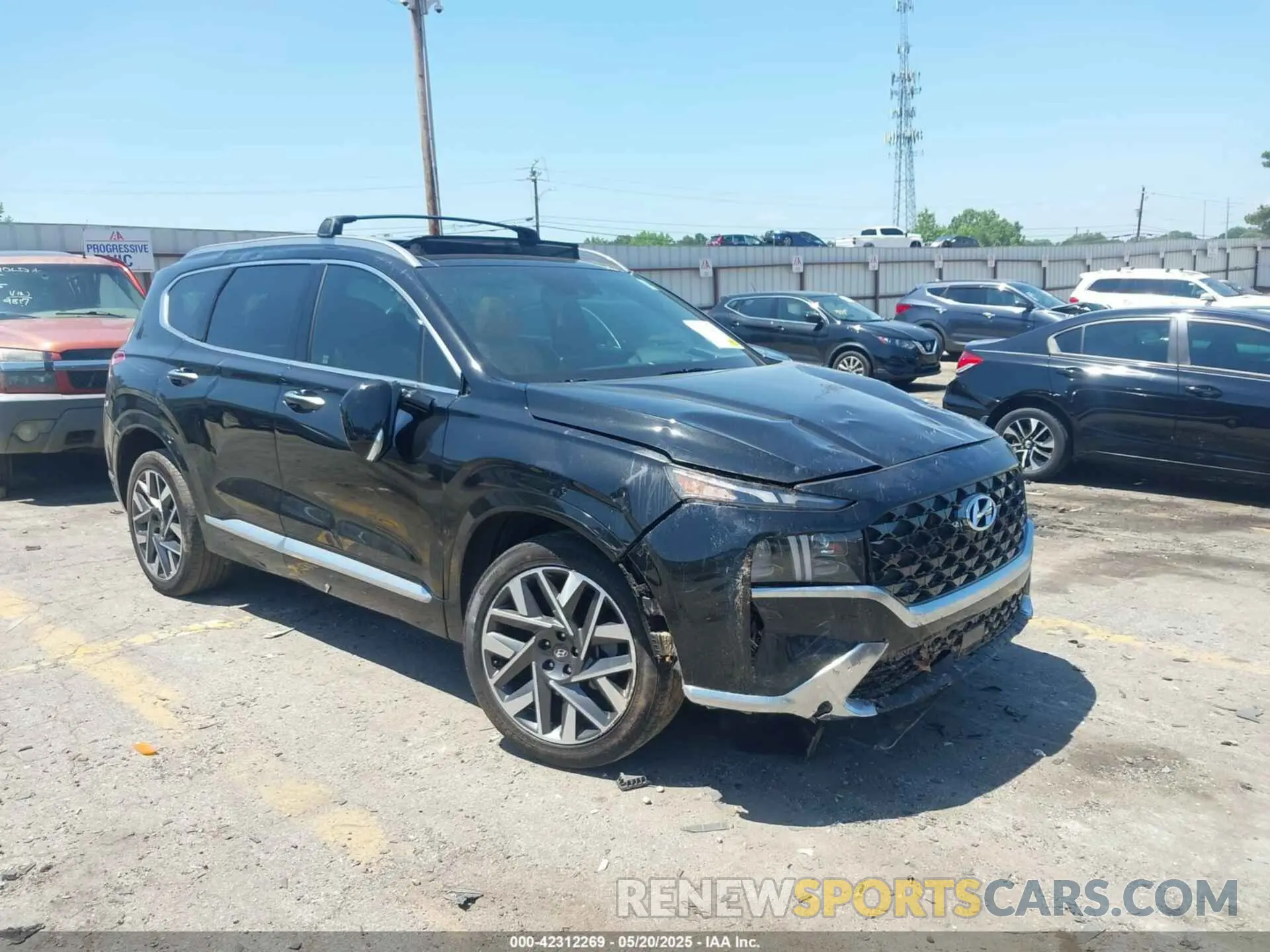 1 fotografías del automóvil dañado 5NMS54AL7PH486794 HYUNDAI SANTA FE 2023